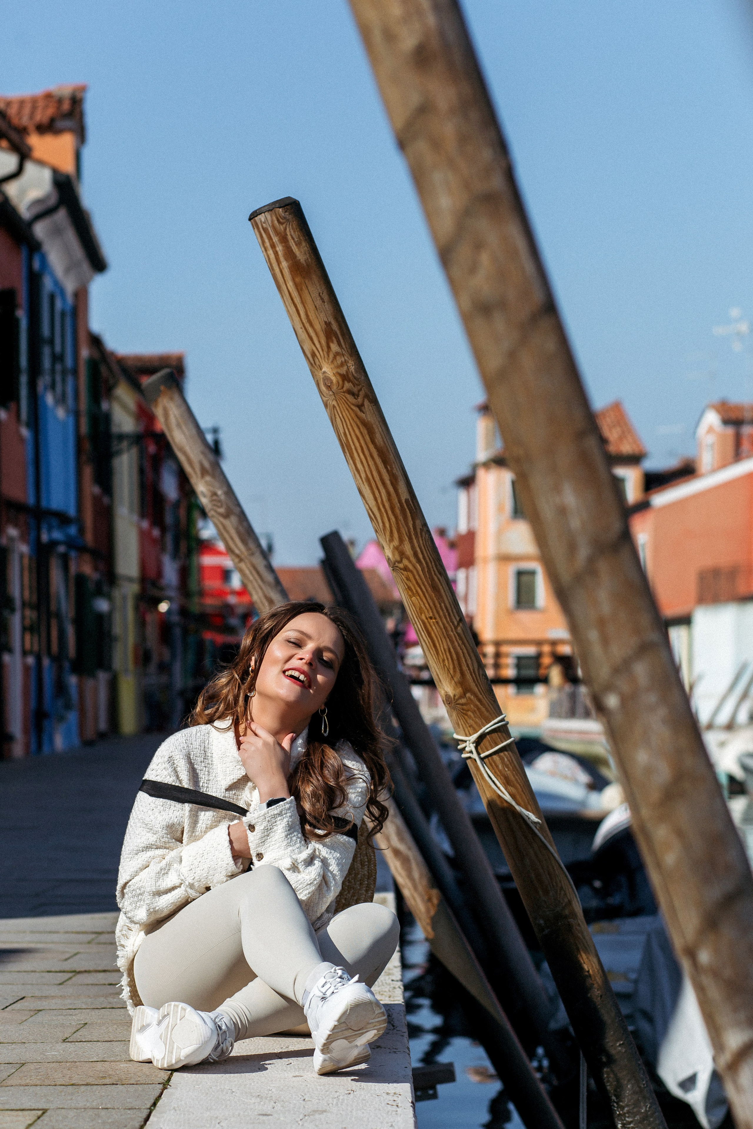 Olga in Burano island