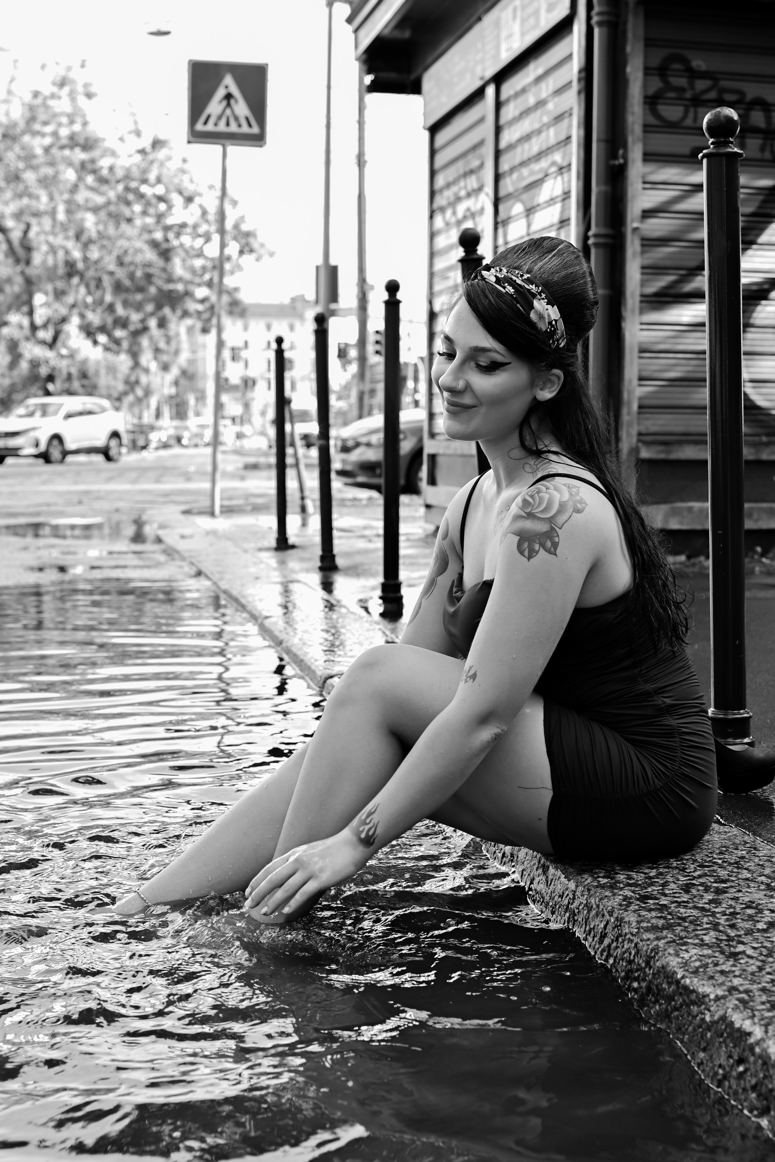 Scatti per far andare l’acqua di traverso all’ex