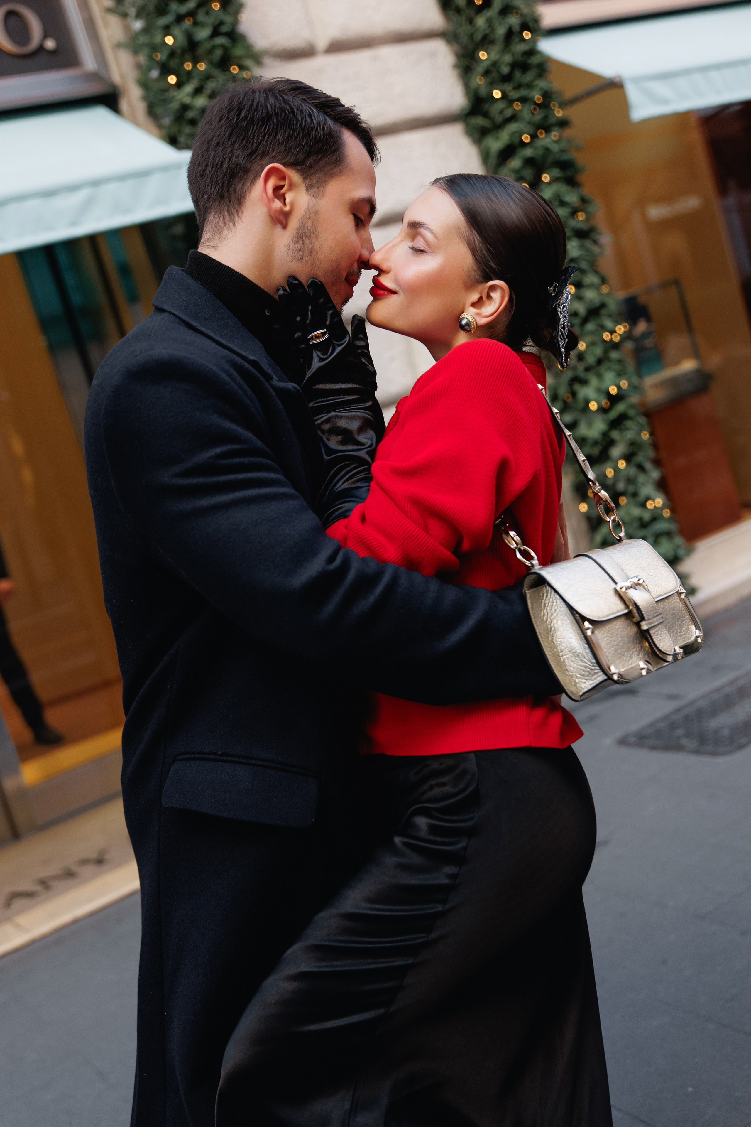 Christmas photoshooting in Rome. Wedding Photographer Rome Tuscany Como Sicily Puglia Amalfy Italy- Oksana Savenchuk