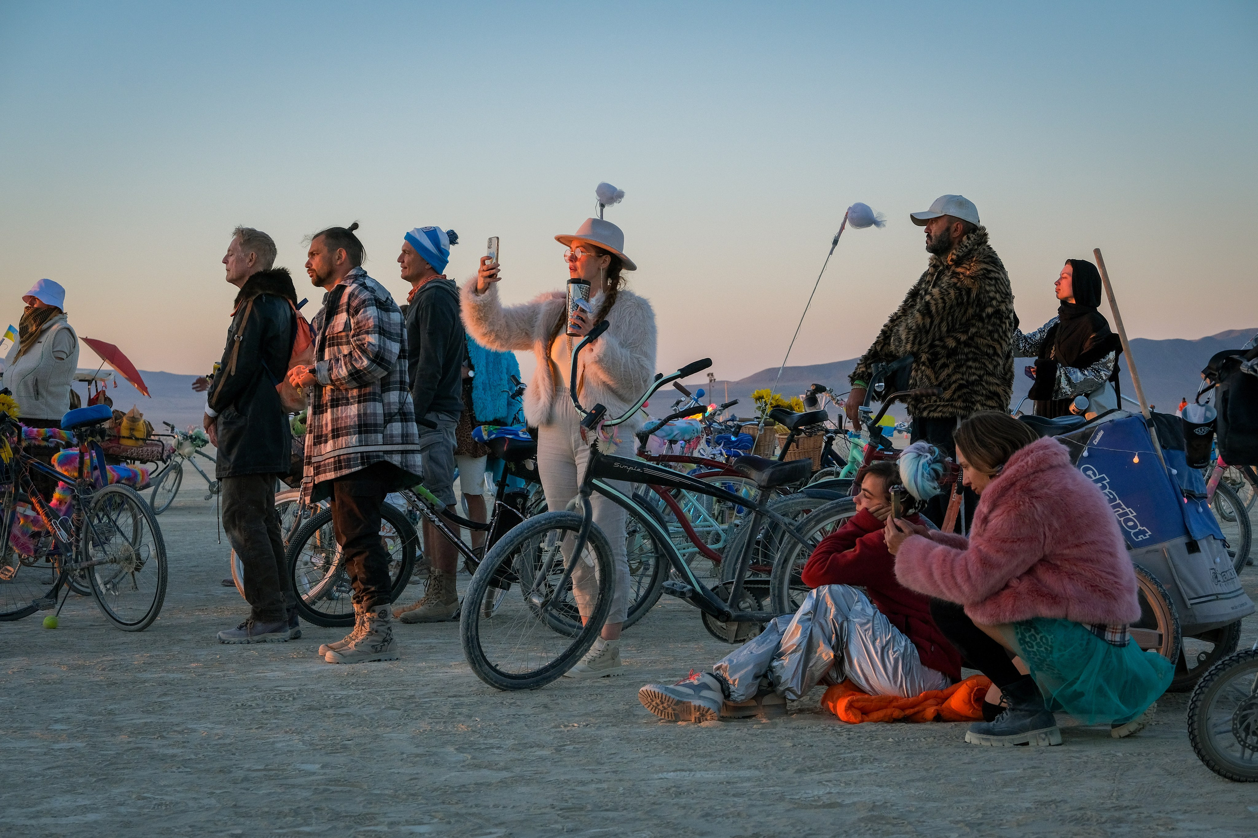 BURNING MAN 2024. Reportage concert portrait photography in the San Francisco Bay Area