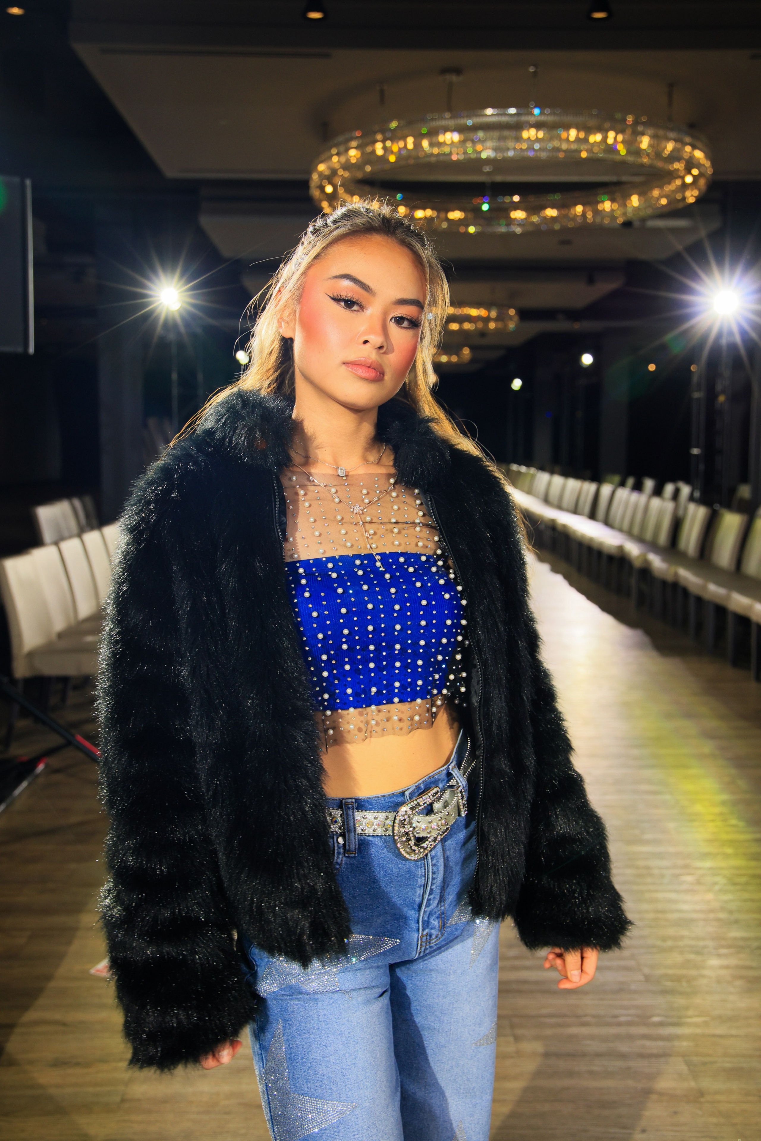 Joee Nadeau — Runway Presence & Modern Elegance. ProFly.club — Professional aerial filming in Calgary