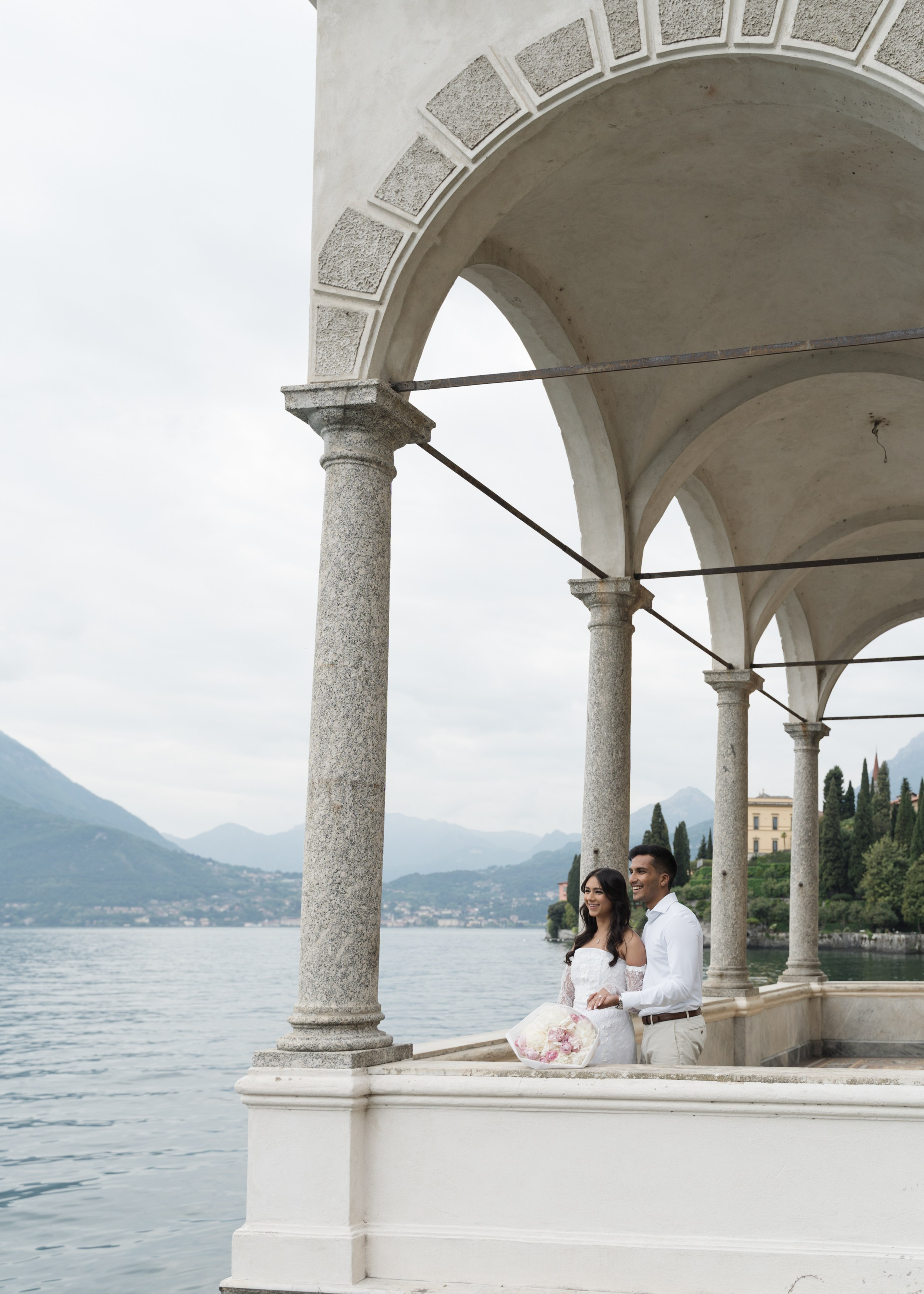 Villa Monastero Secret Proposal. Proposal Photographer in Lake Como