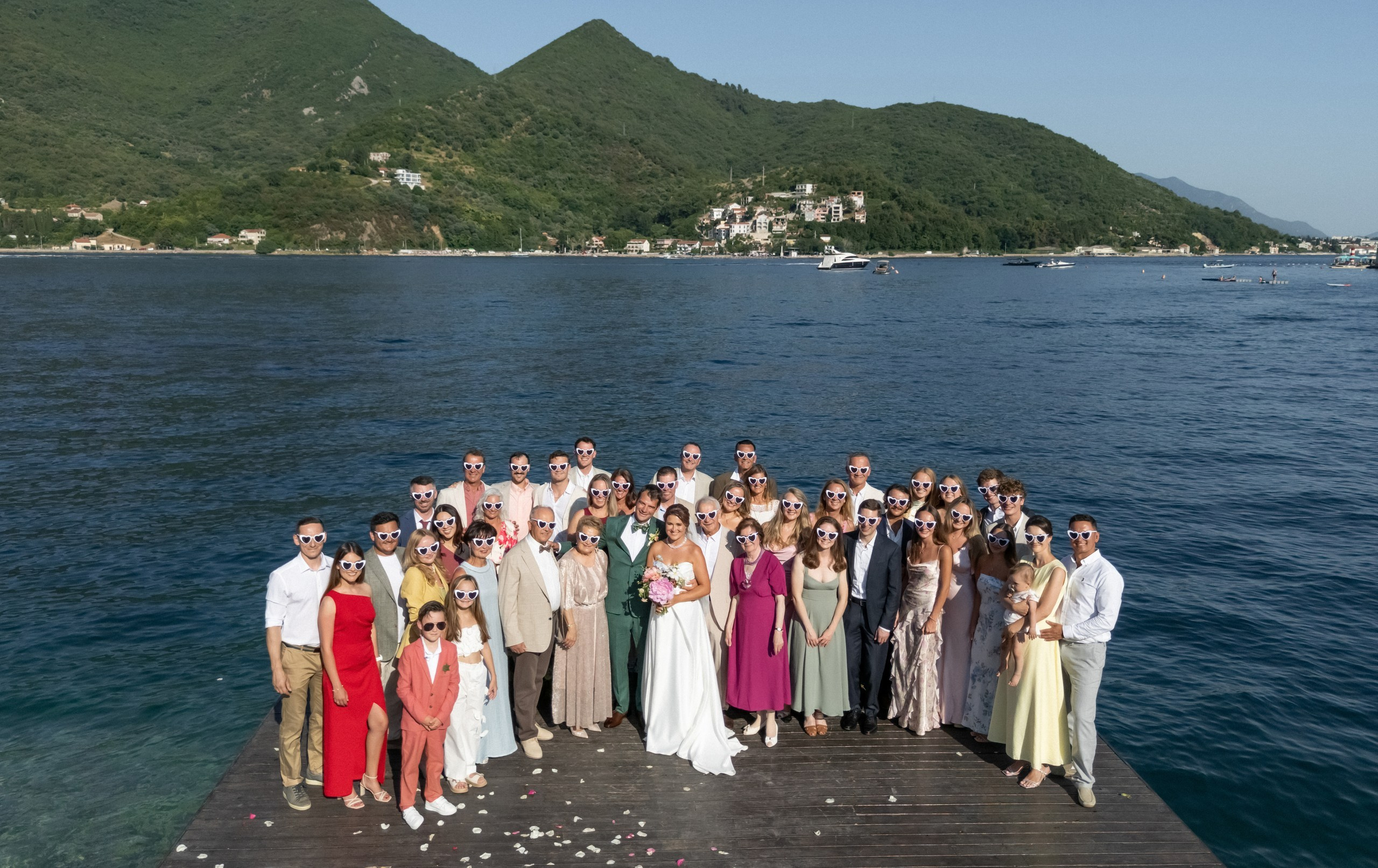 Bocasa Wedding Venue on the Bay of Kotor, Montenegro