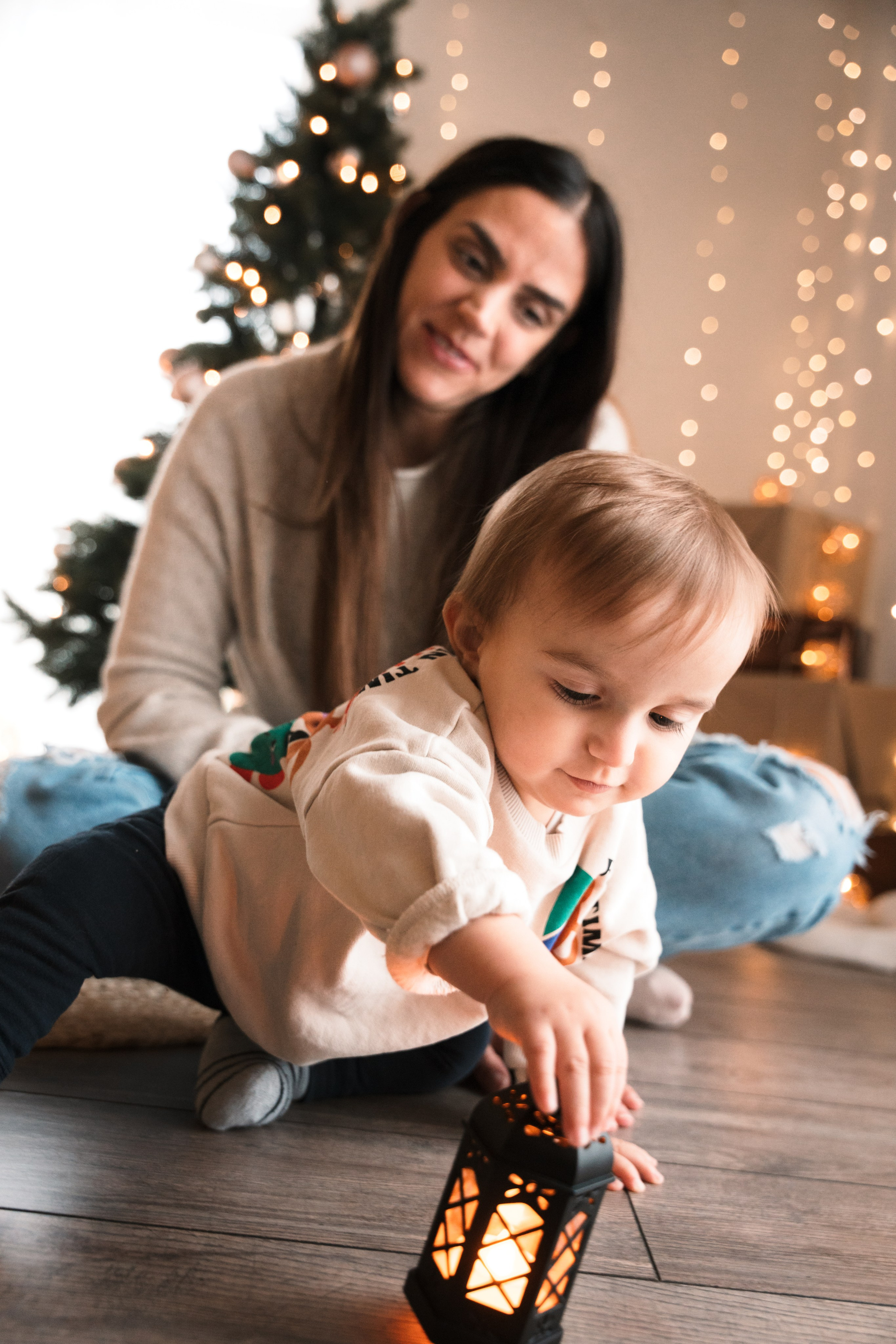 Christmas Studio Photoshoot. Elena Seewald