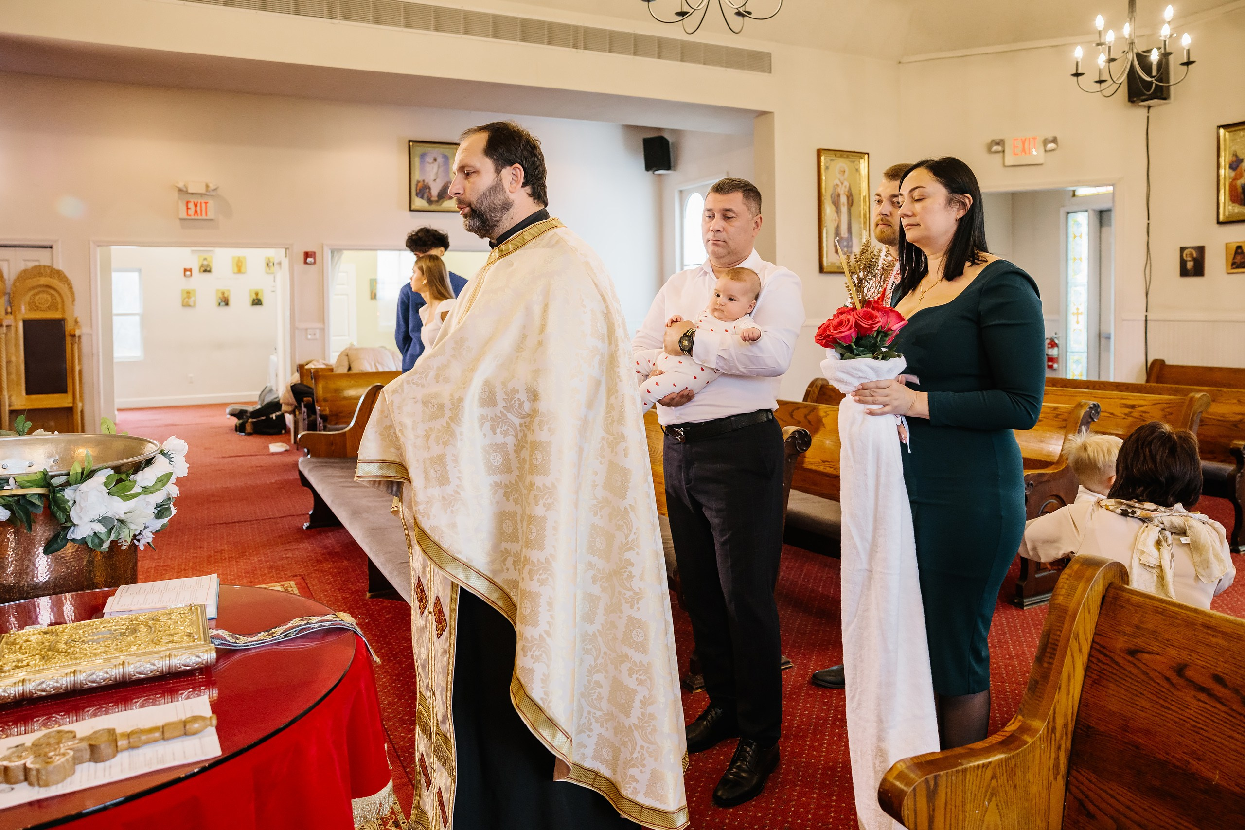 11.23.2024 Christening. Wedding family event photographer in Chicago Nick Yushevich