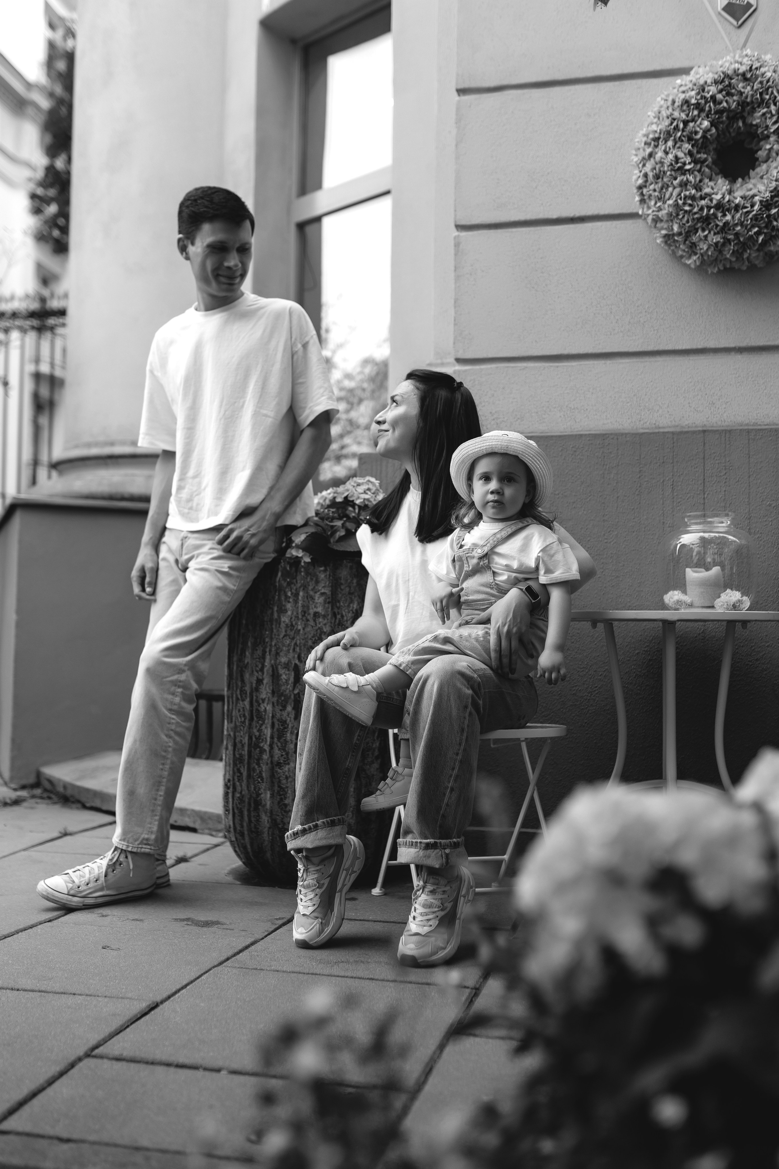 Денис+Настя+Єва. Весільний, сімейний фотограф Варшава