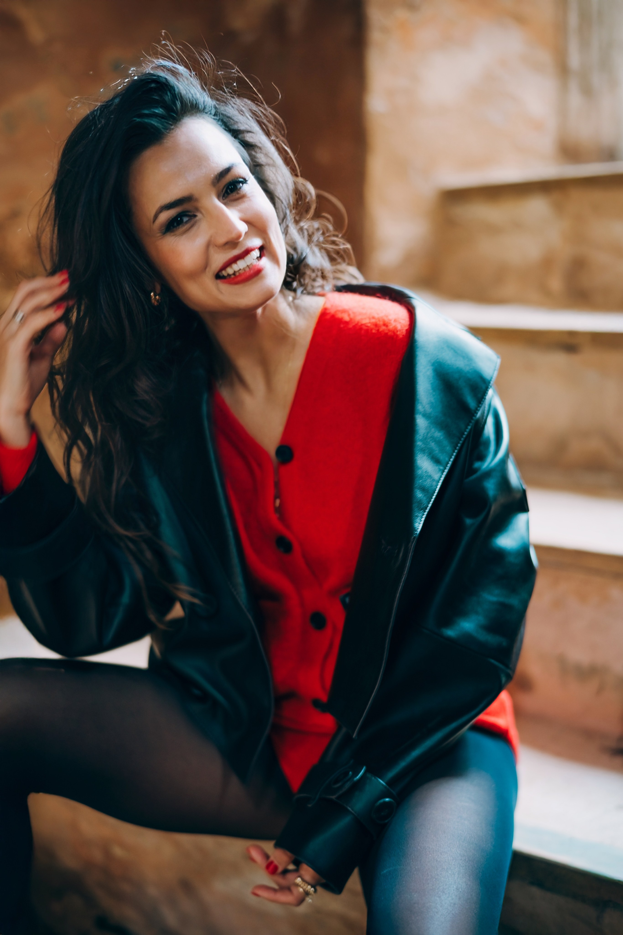 Lady in red. Fotógrafo en Palma de Mallorca