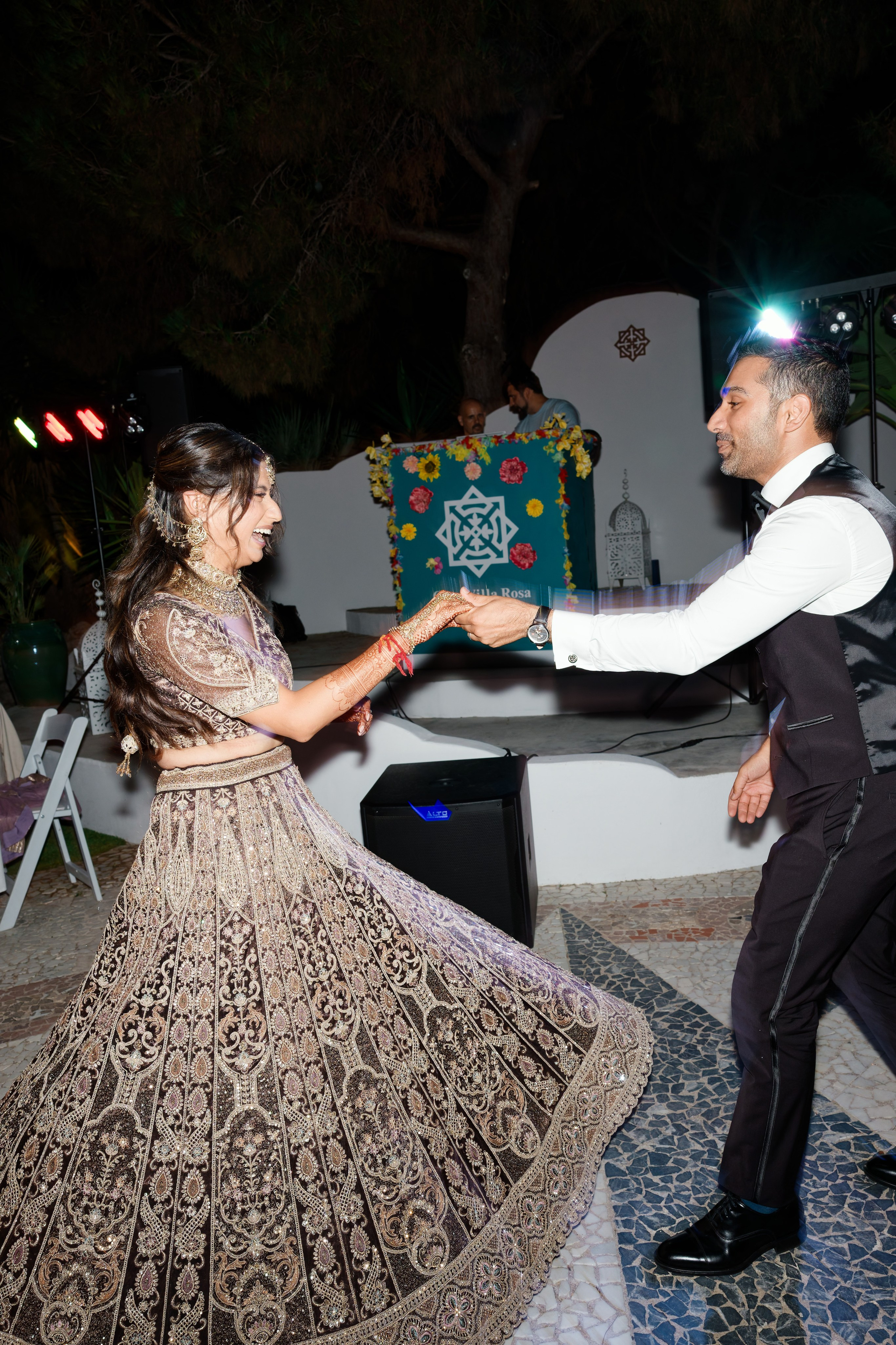 Indian wedding at Gran Villa Rosa, Barcelona