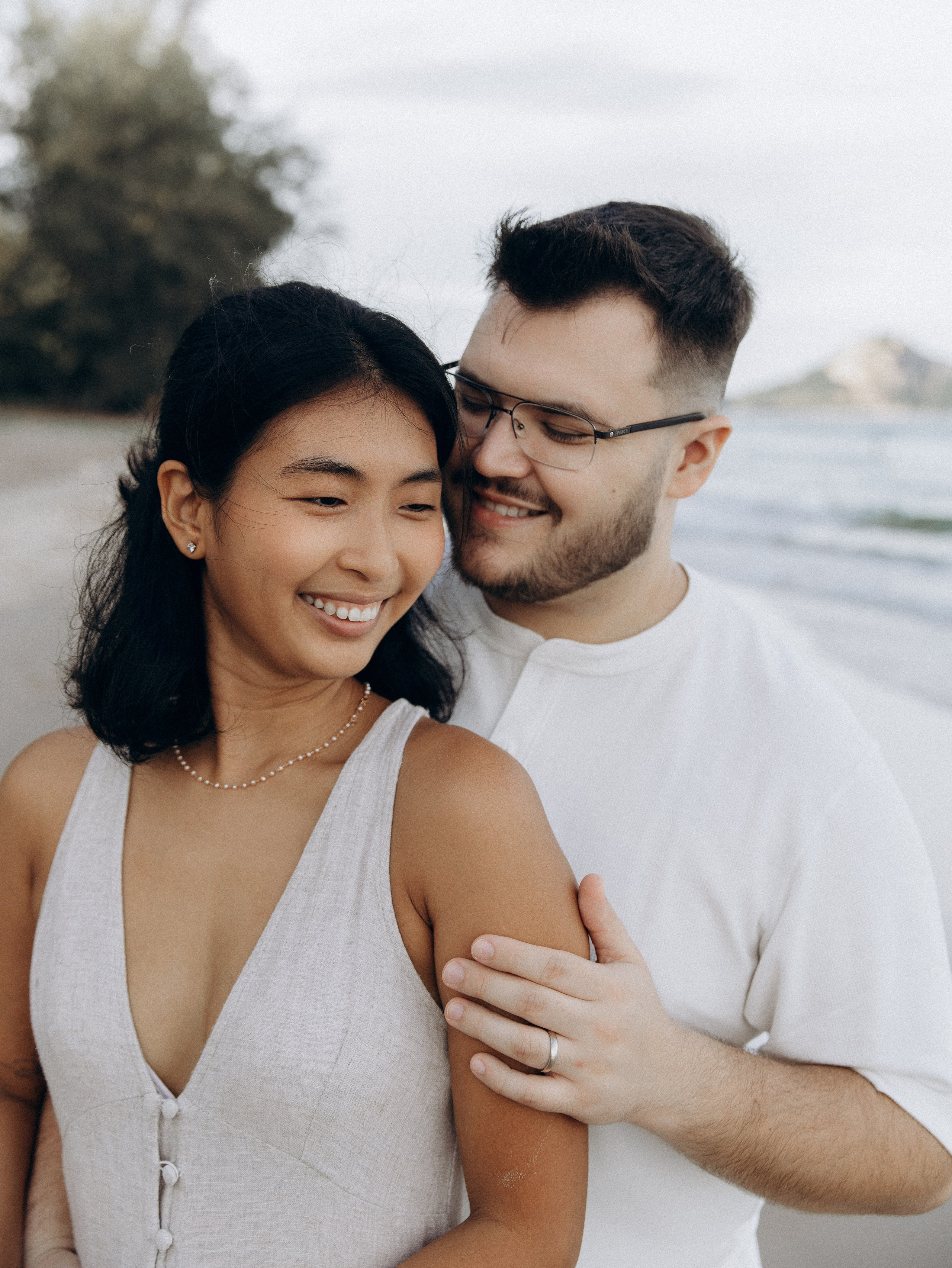 At the beach. Family and wedding photographer in Bangkok, Thailand