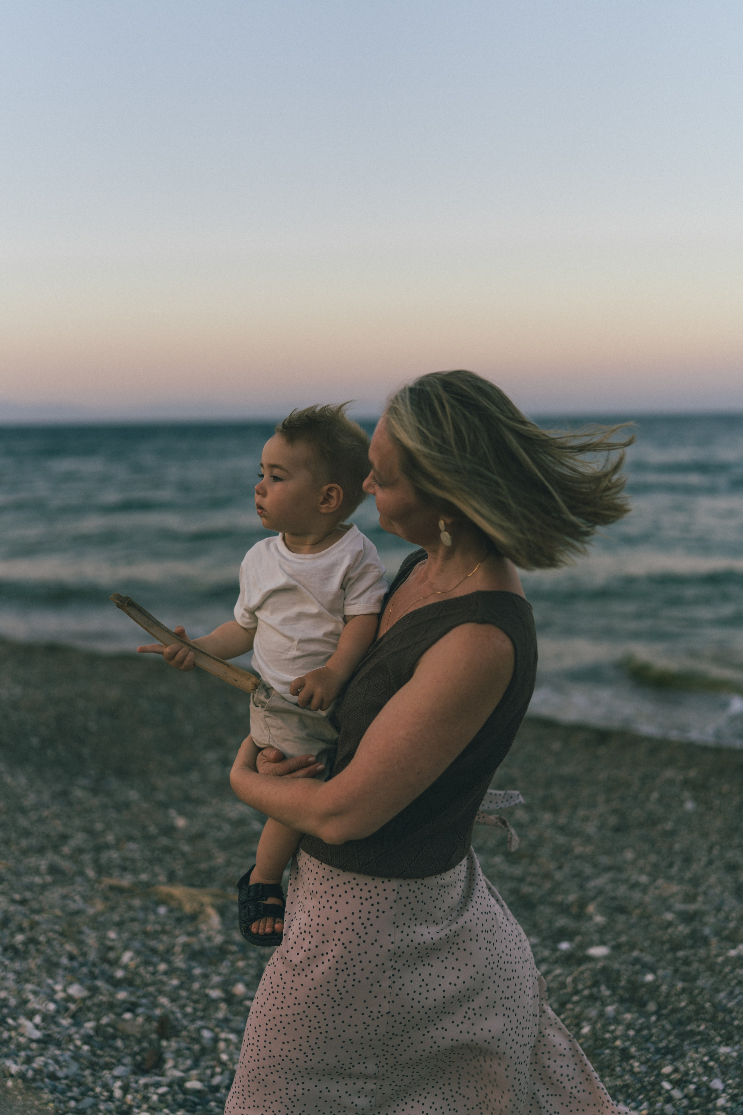 Наталия с внуком. Family photographer in Oviedo — Yana Razina