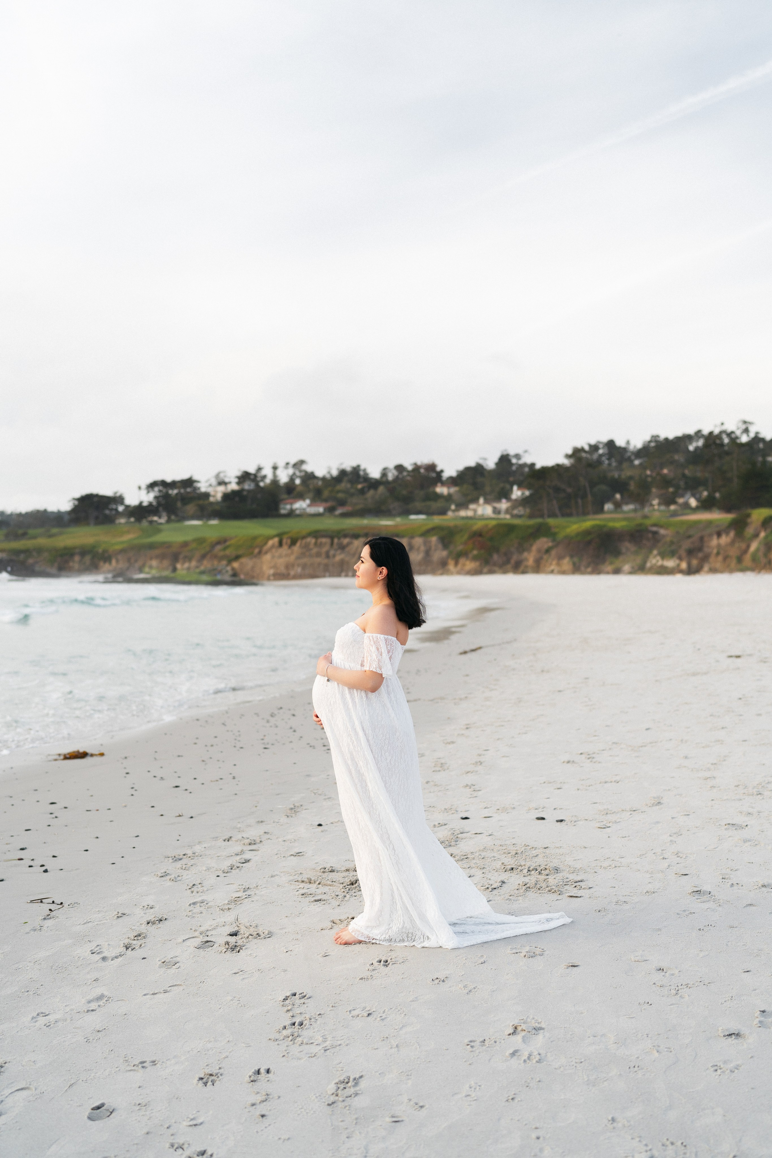 Luz Maternity Session at Carmel. Soulo Photography | San Francisco Bay Area Based Photographer