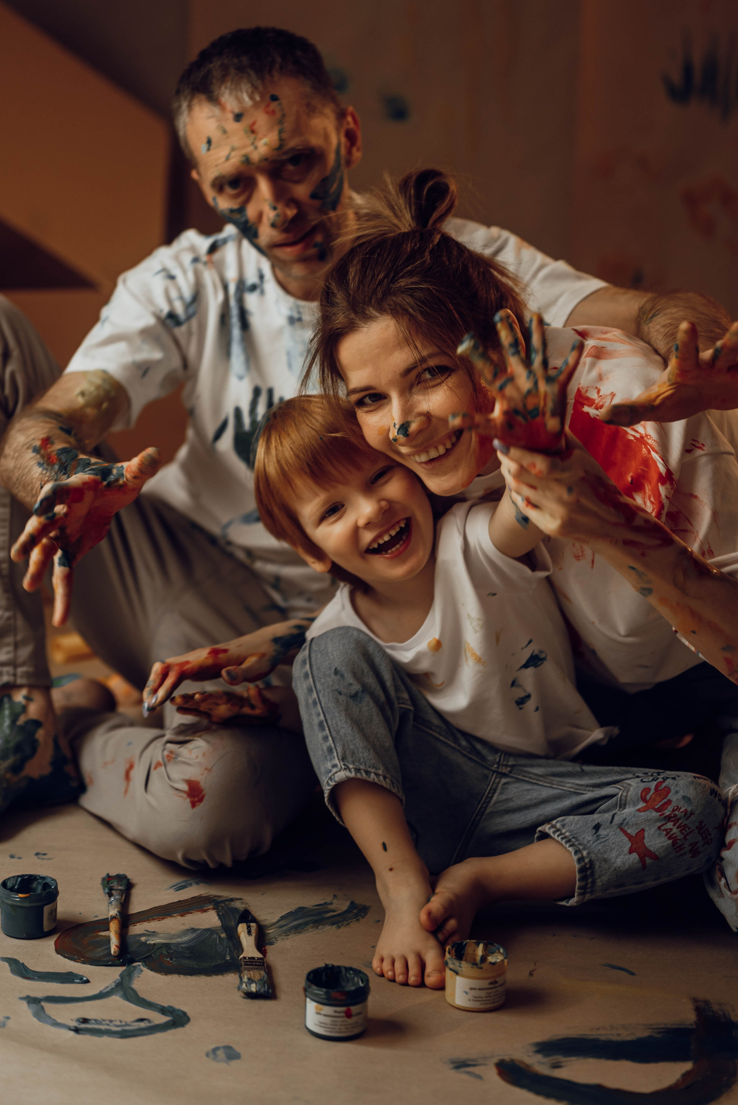 Полина, Вова и Назар. Фотограф Ирина Новикова