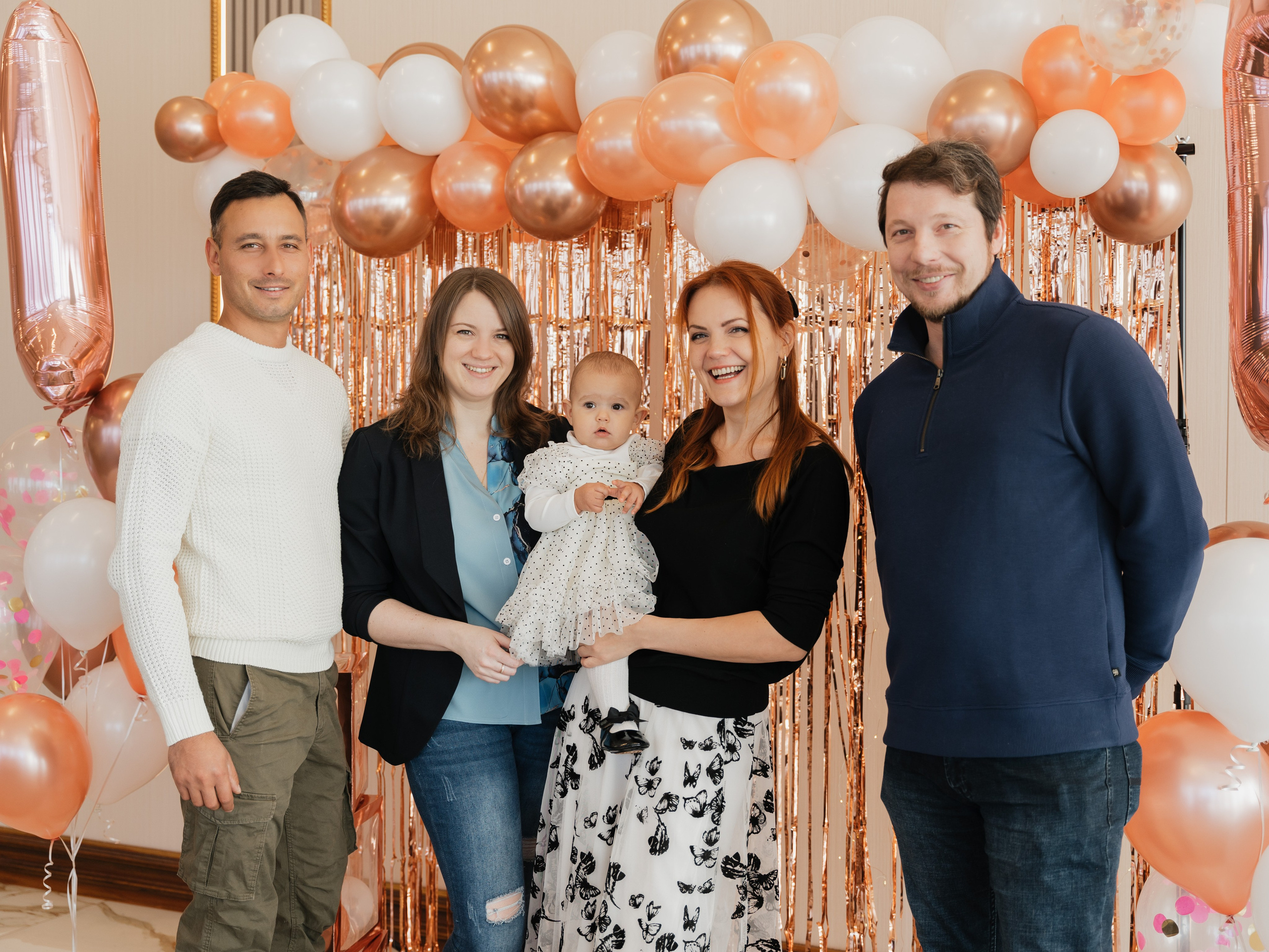 First birthday photoshoot Emily