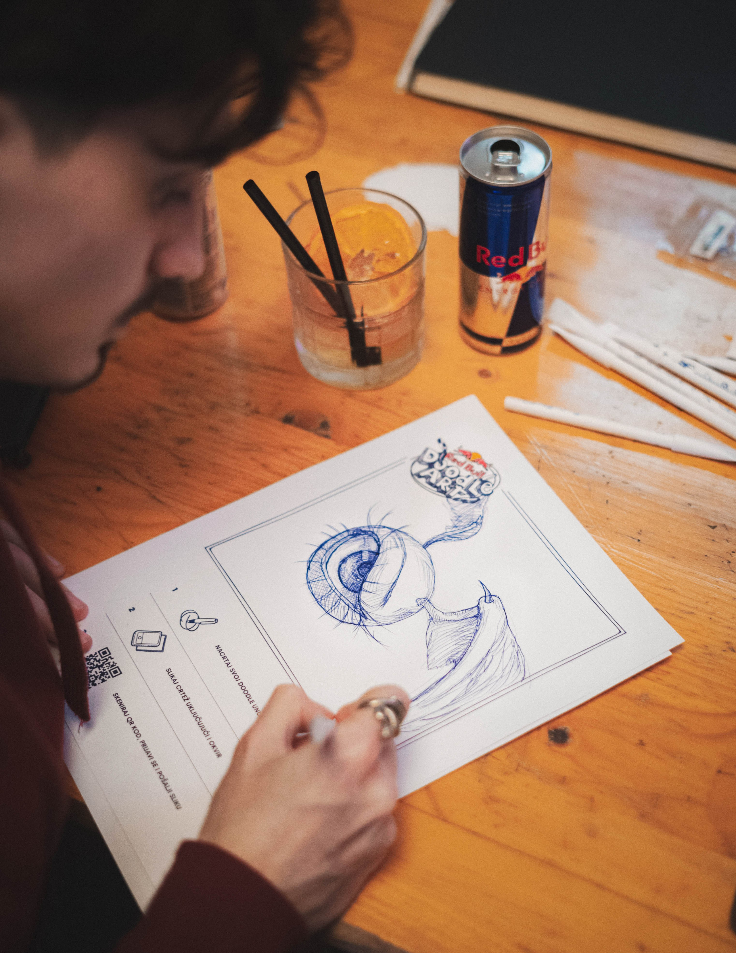 RedBull Doodle Art. Žukov Studio