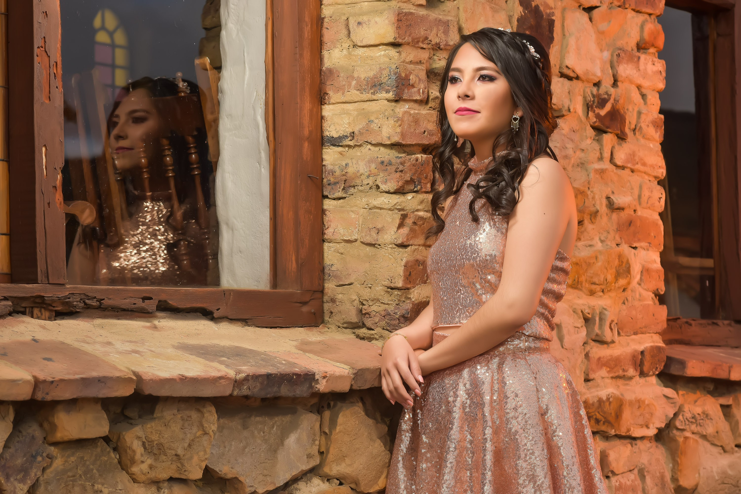 Quinceañeras. Fotógrafo especializado en retratos, bodas y quinceañeras, Bogotá