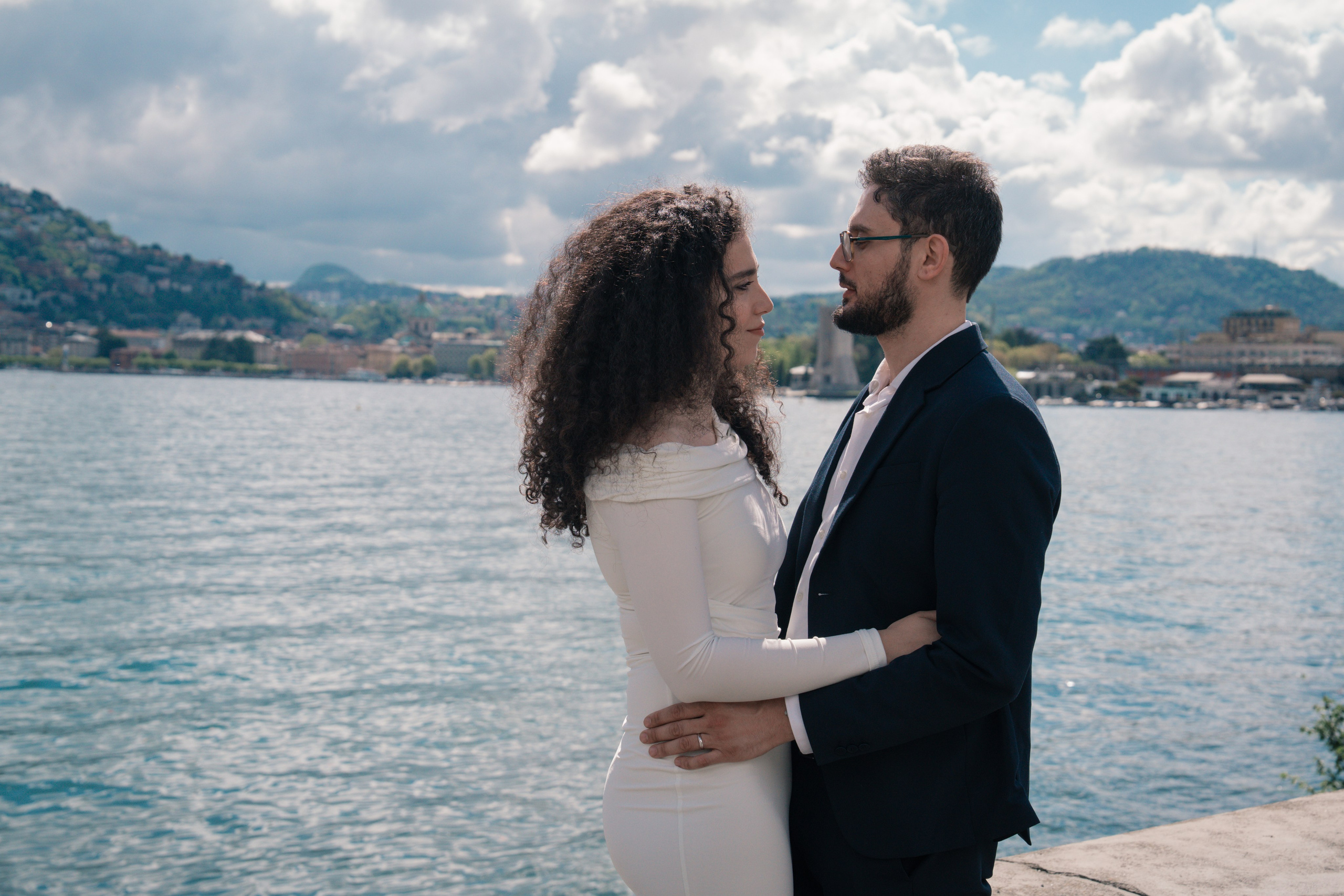 Yesmine & Temim. Fotografo matrimonio Lago di Como Ferrari Media Production