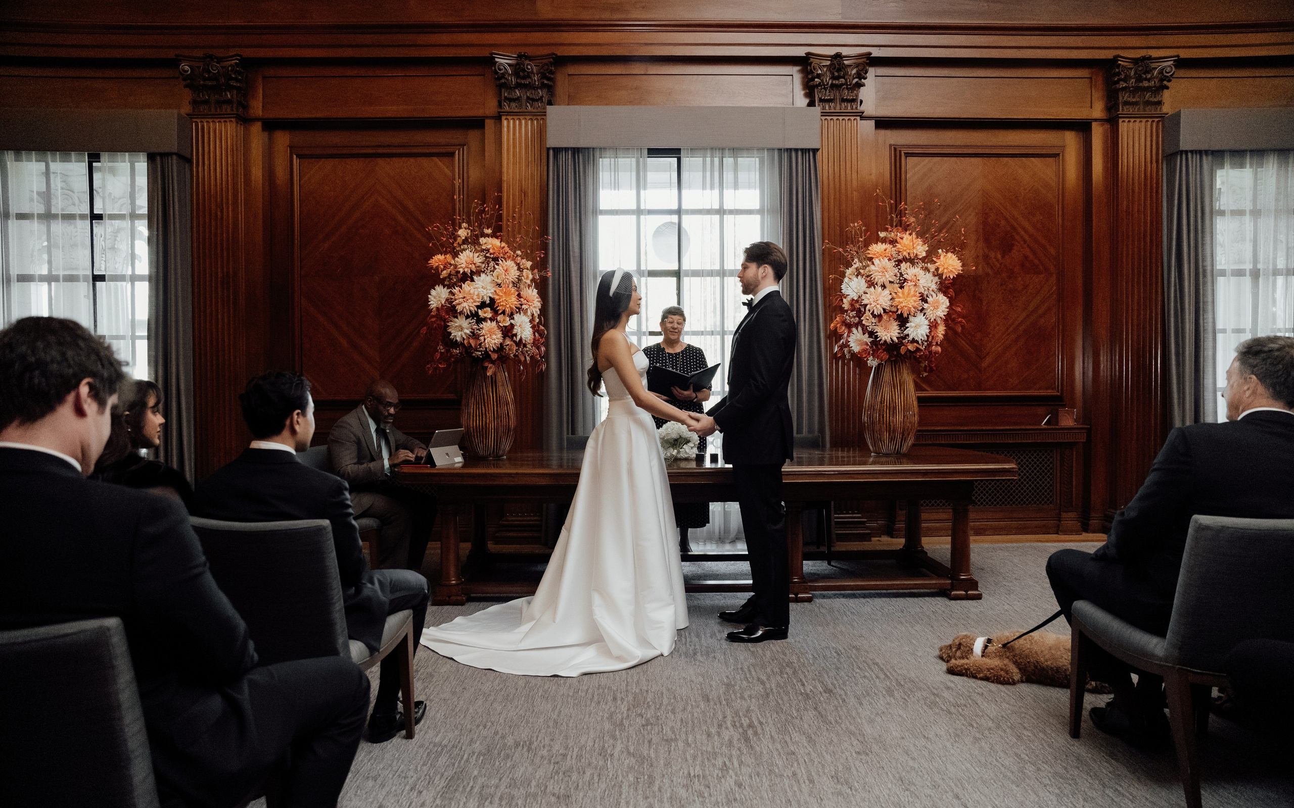 Sara & Angus — Old Marylebone Town Hall, London. Timeless Wedding & Event Photography from London to the world
