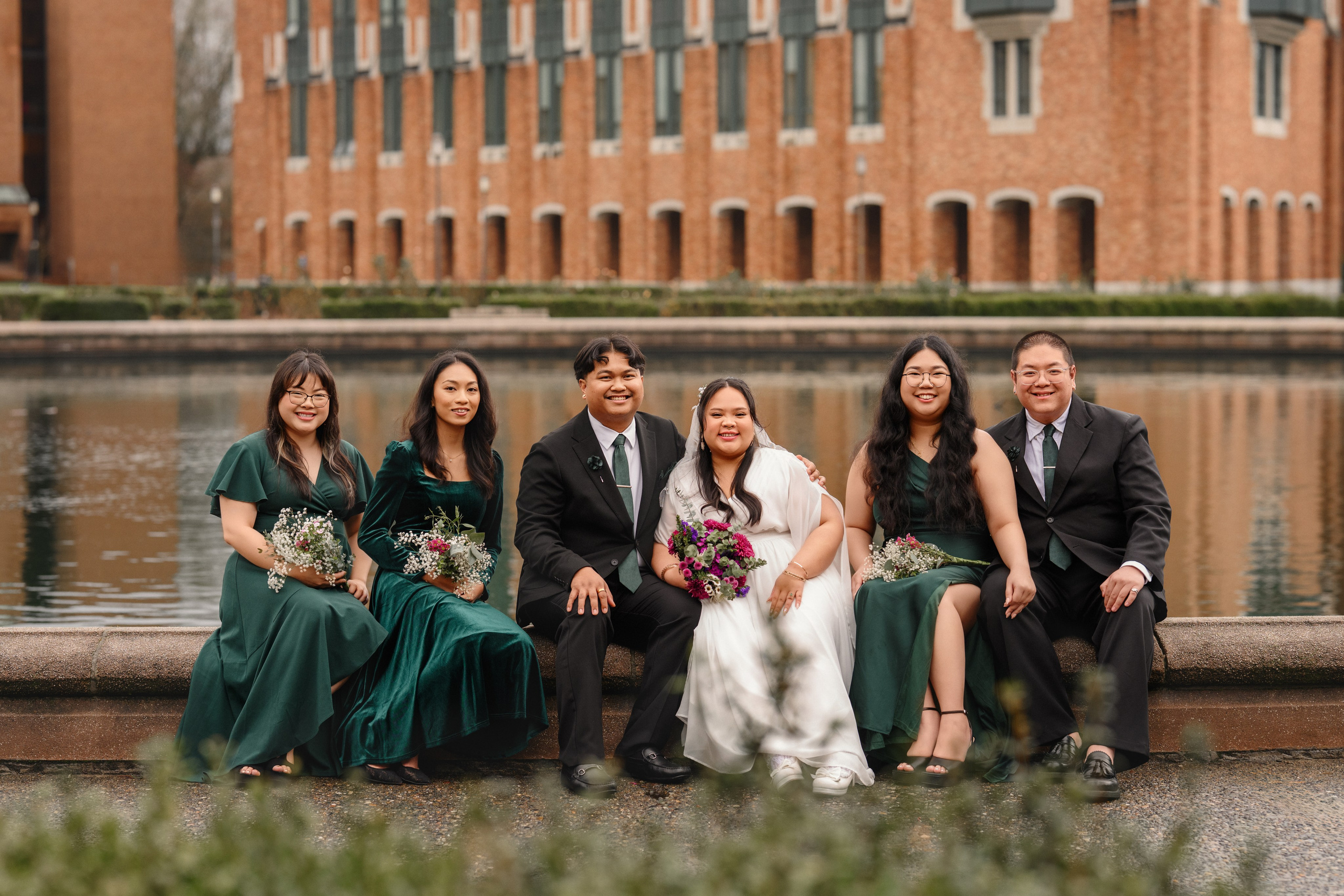 Andrew & Nicole. Wedding & portrait photography in the Seattle Area. Helen Michelle photographer