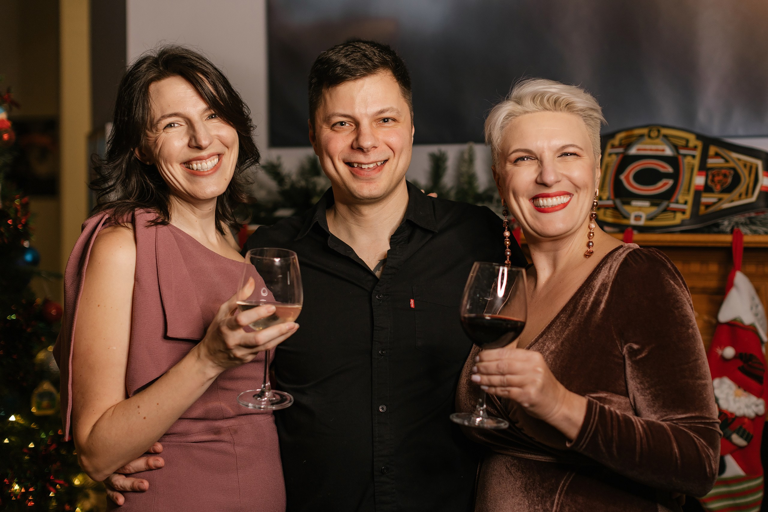 12.07.2025 Christmas Photoshoot. Wedding family event photographer in Chicago Nick Yushevich