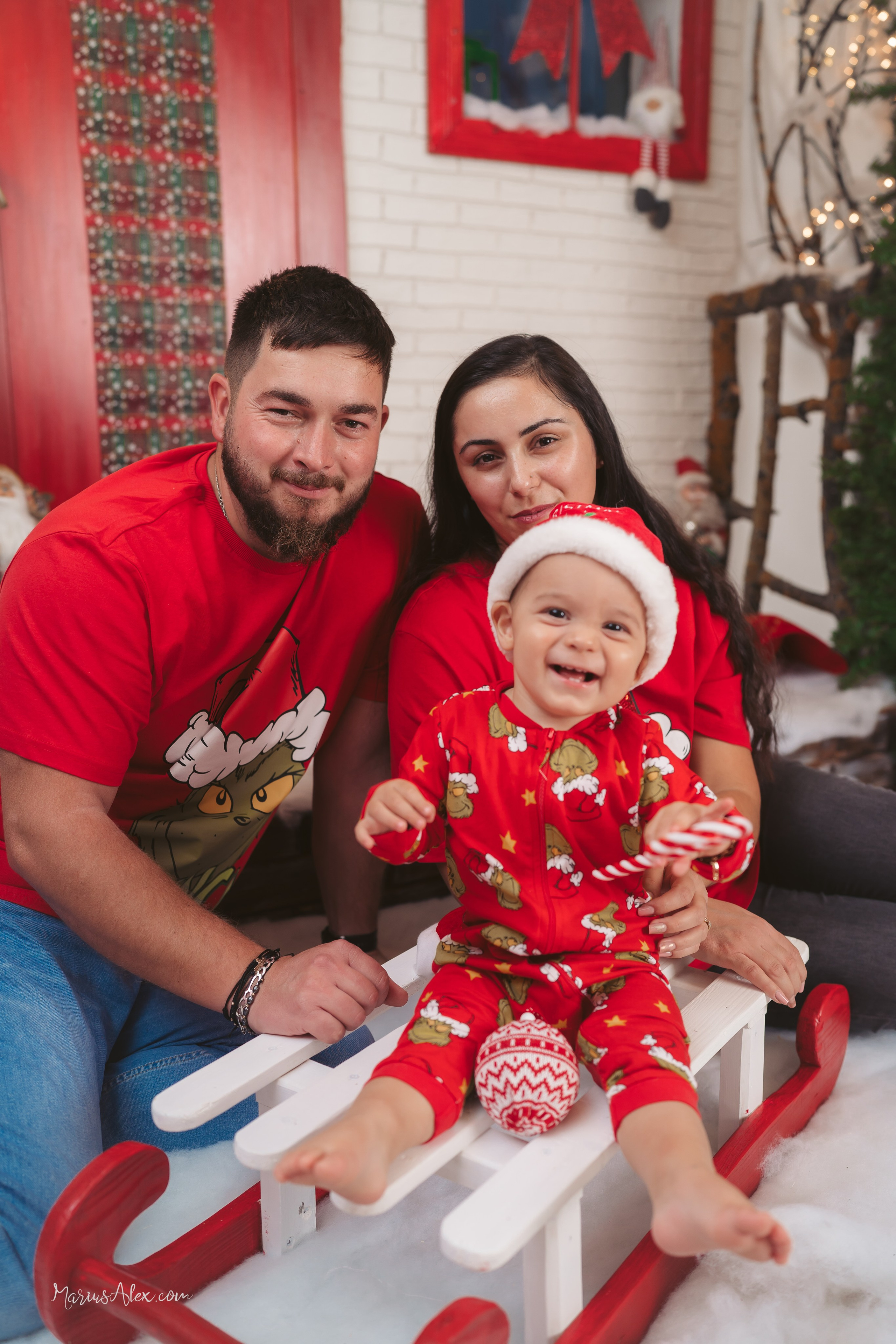 Familia Hacman - Un Crăciun de poveste. Marius Alex fotograf de eveniment si portret din Suceava