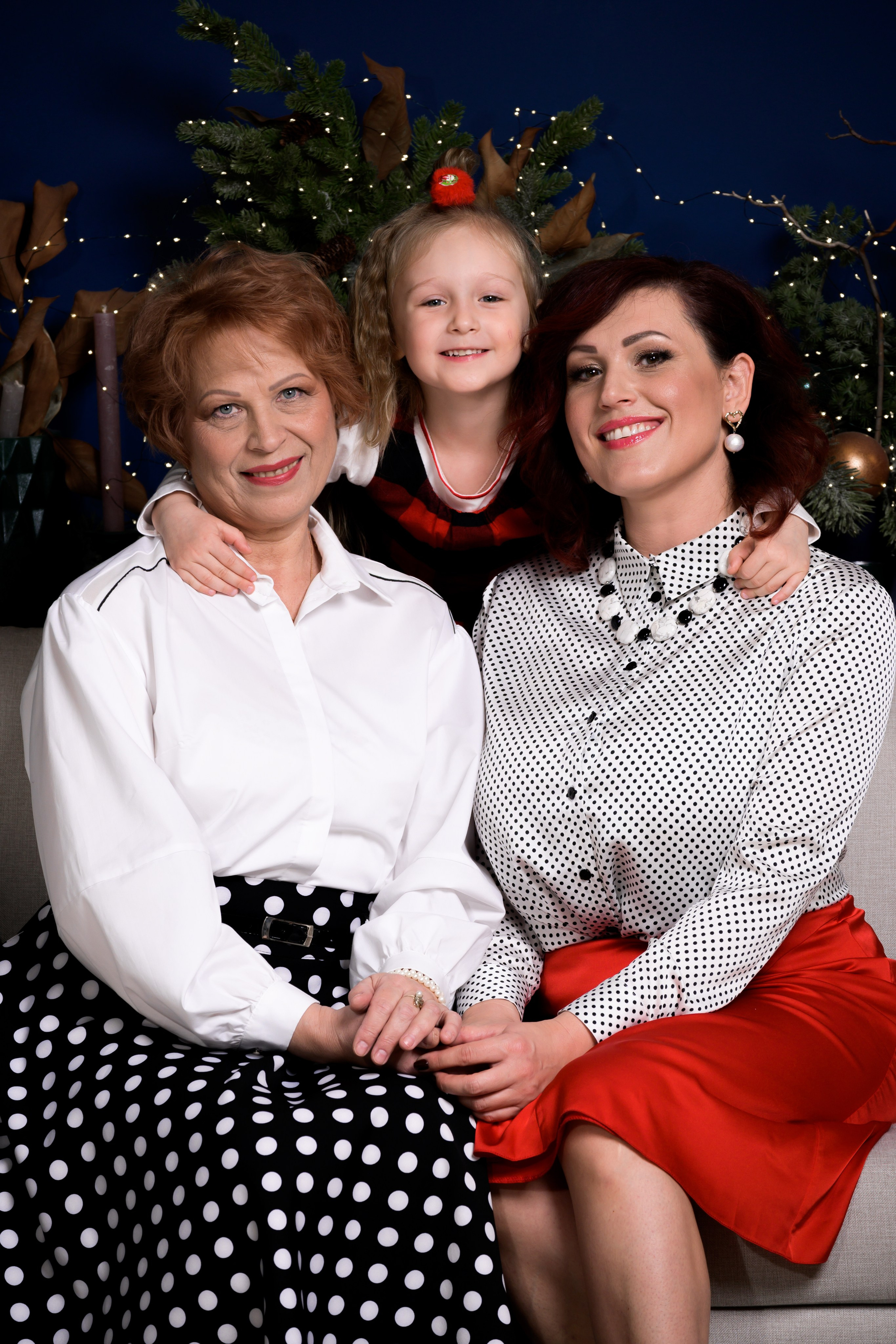 Olya and the family. Fotograf Dmitrii Donets