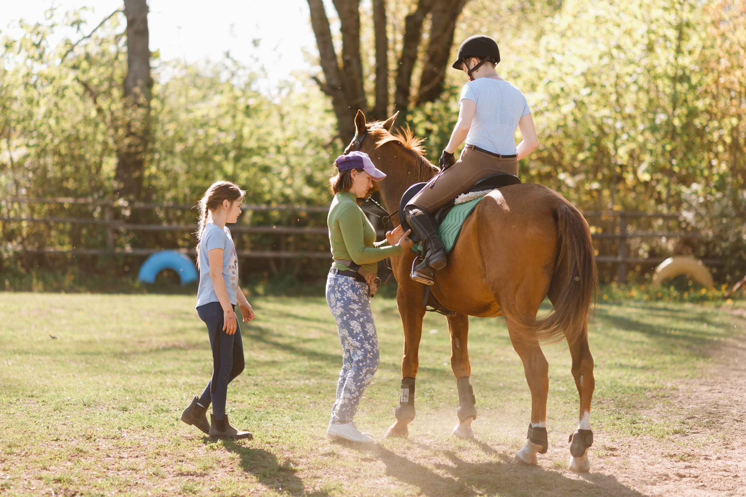 Girls & horses, summer. Kaja | fotograf psów we Wrocławiu