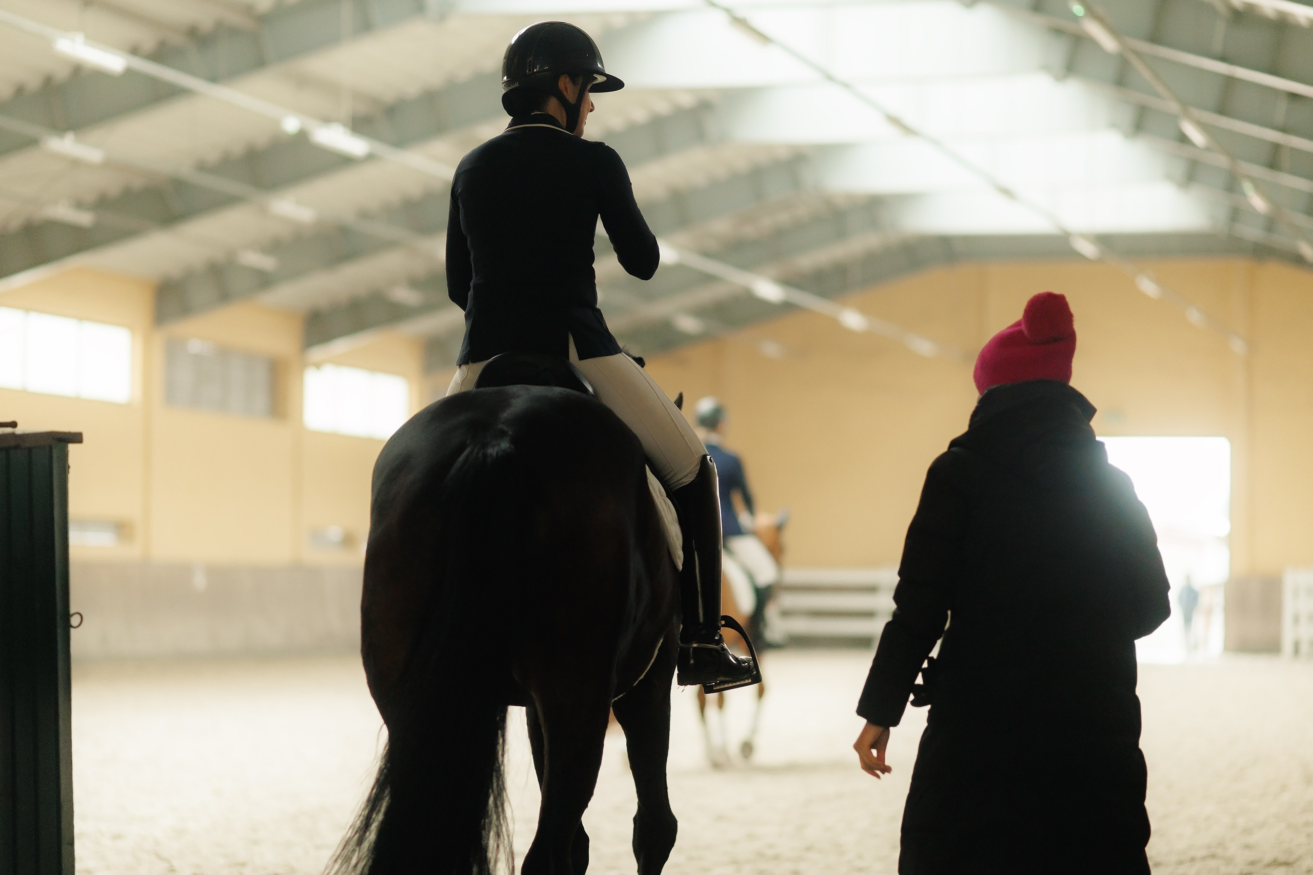 Partynice dressage \ feb'25. Kaja | fotograf we Wrocławiu | ludzie i psy