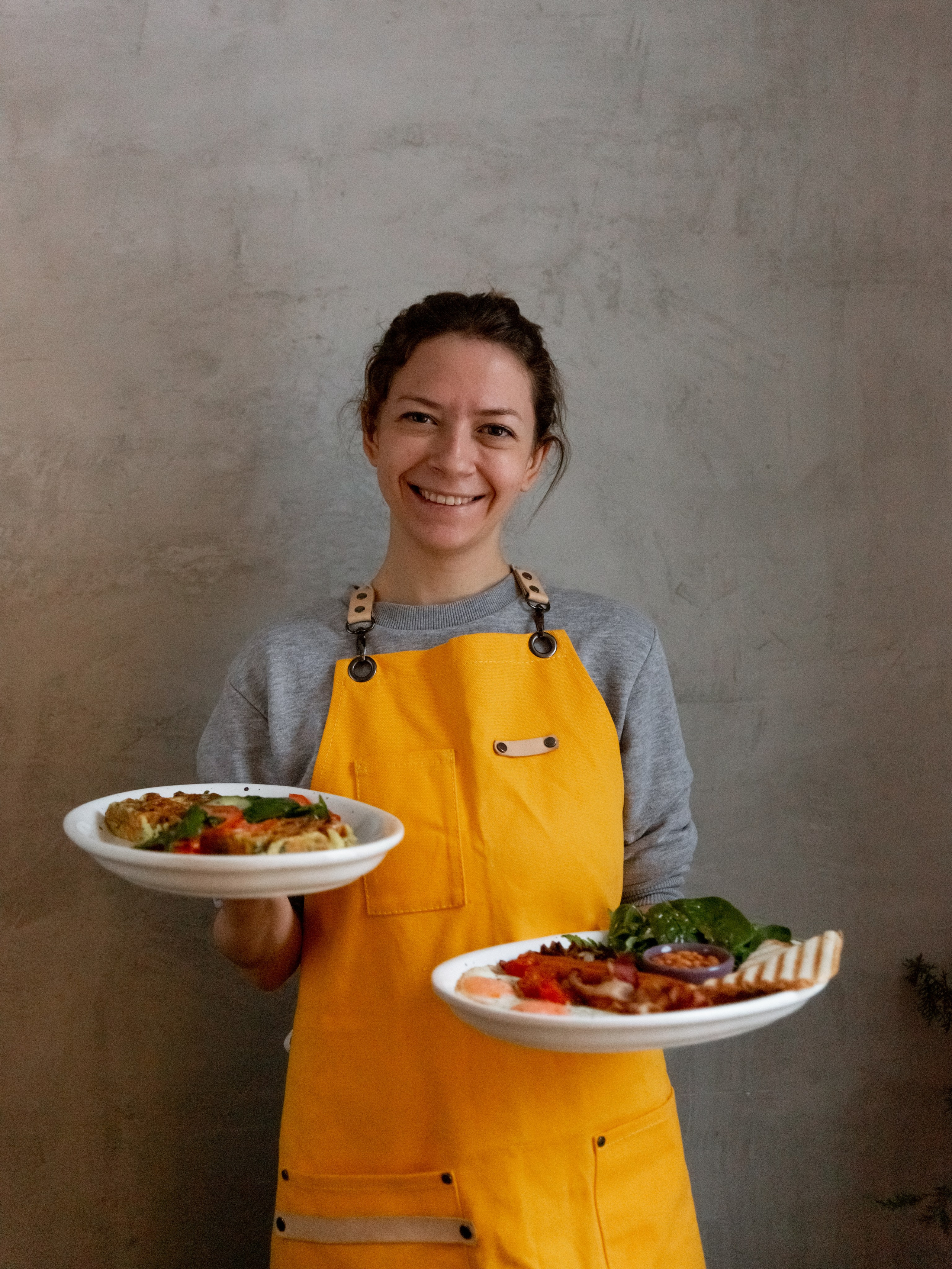 Kootyata coffee shop. Christmas menu. Photographer Vladmir Gladkov