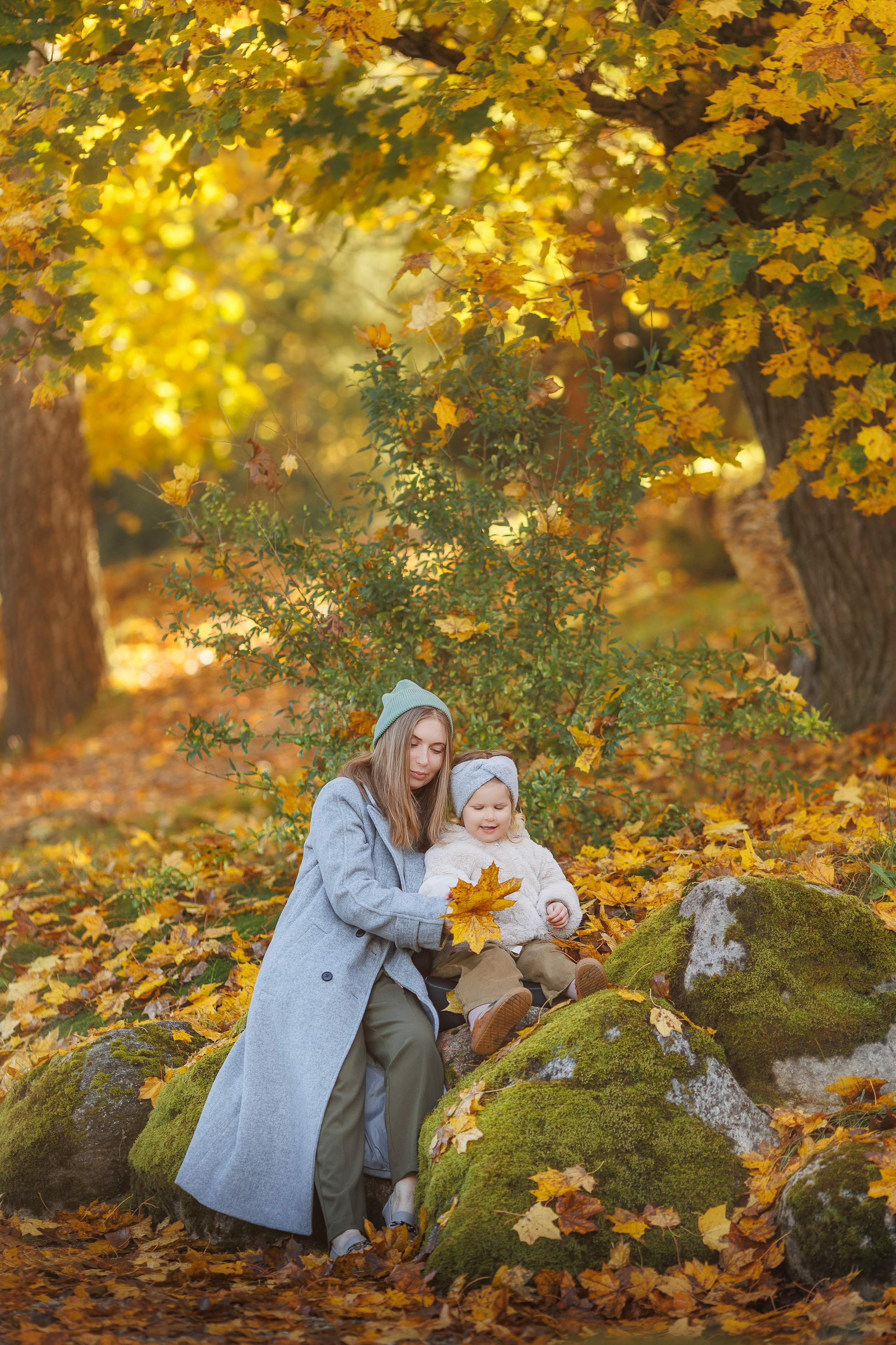 Golden moments. Family photographer in Vilnuis Svetlana Naumova