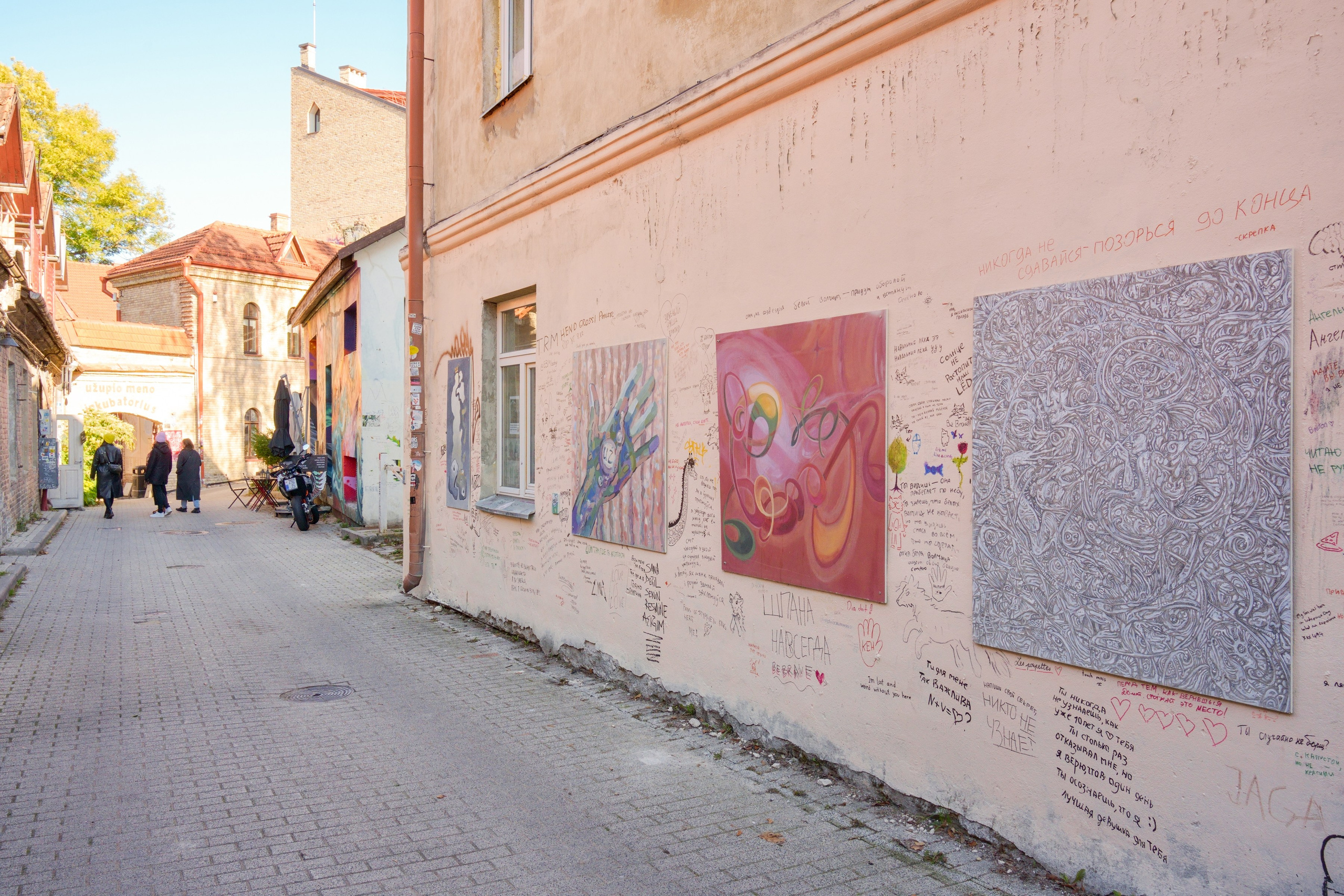 Užupio g.2. Elina Sapiega fotografė Vilniuje