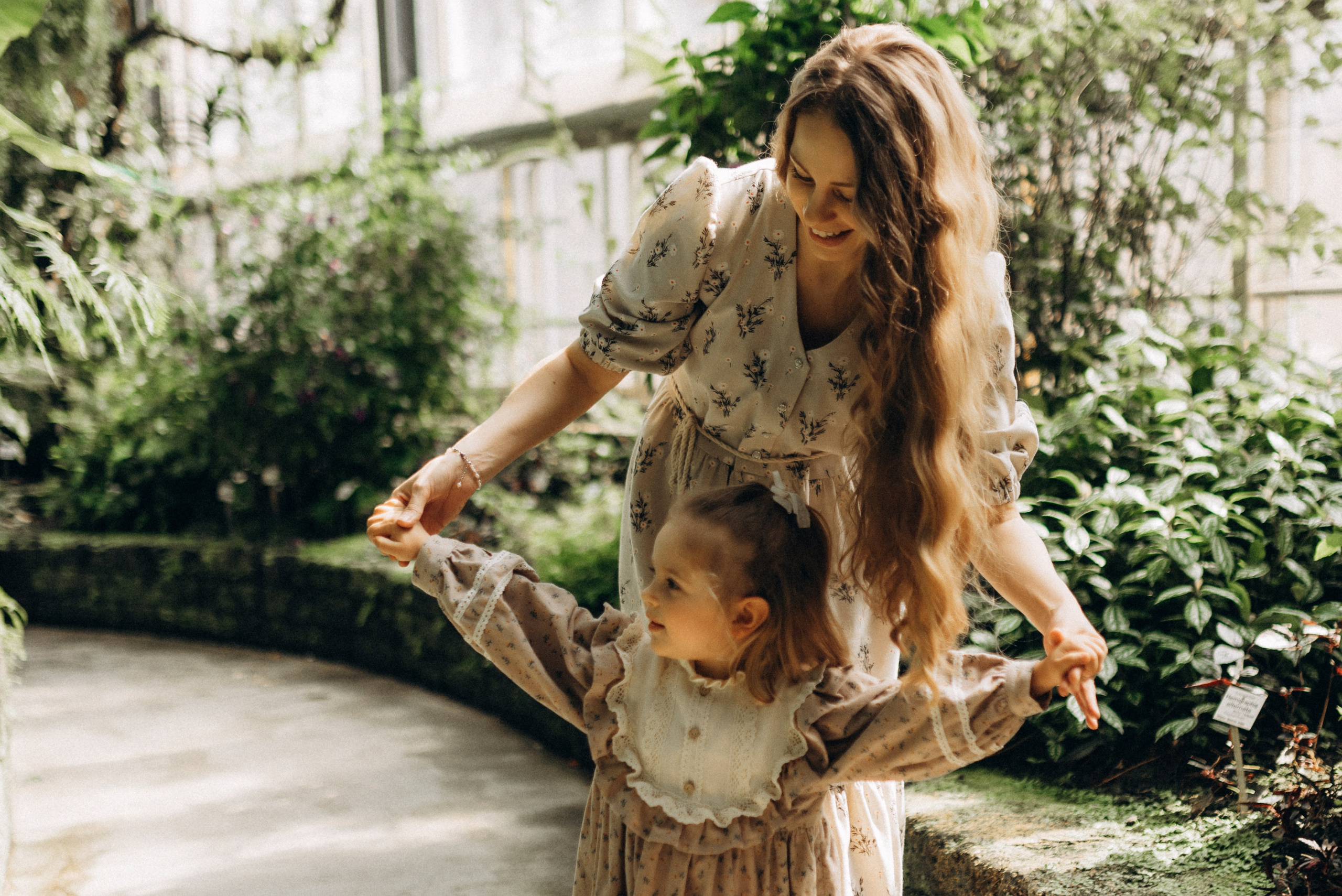 The story in the greenhouse. Семейный фотограф Лейпциг, Германия