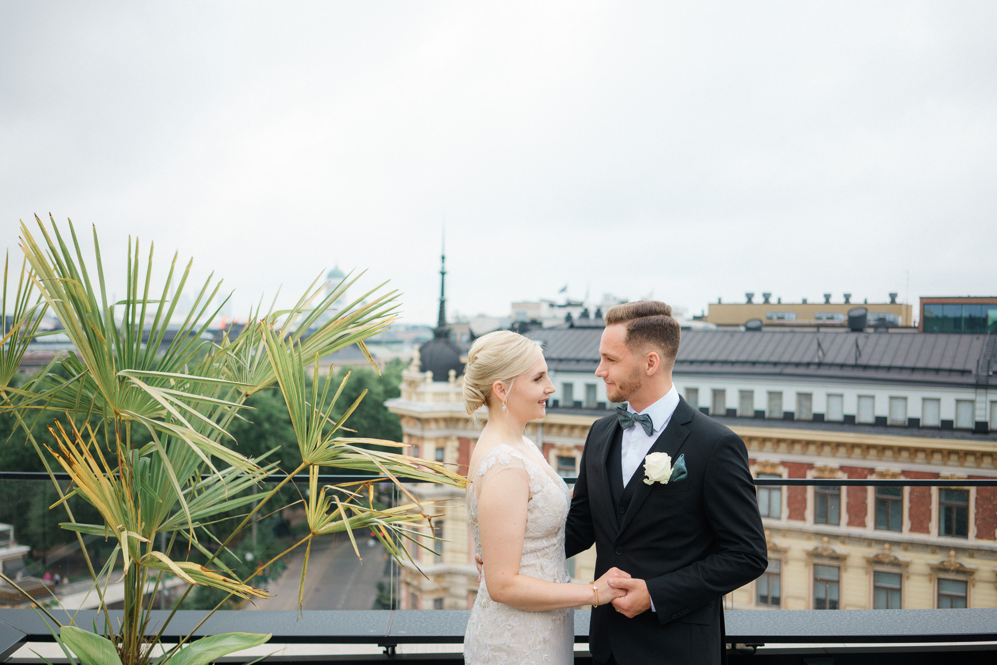 Hääkuvaus Klaus K, Rake-sali ja Helsingin vanha kirkko