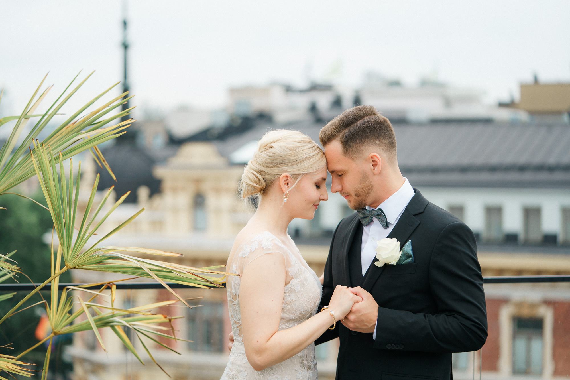 Hääkuvaus Klaus K, Rake-sali ja Helsingin vanha kirkko