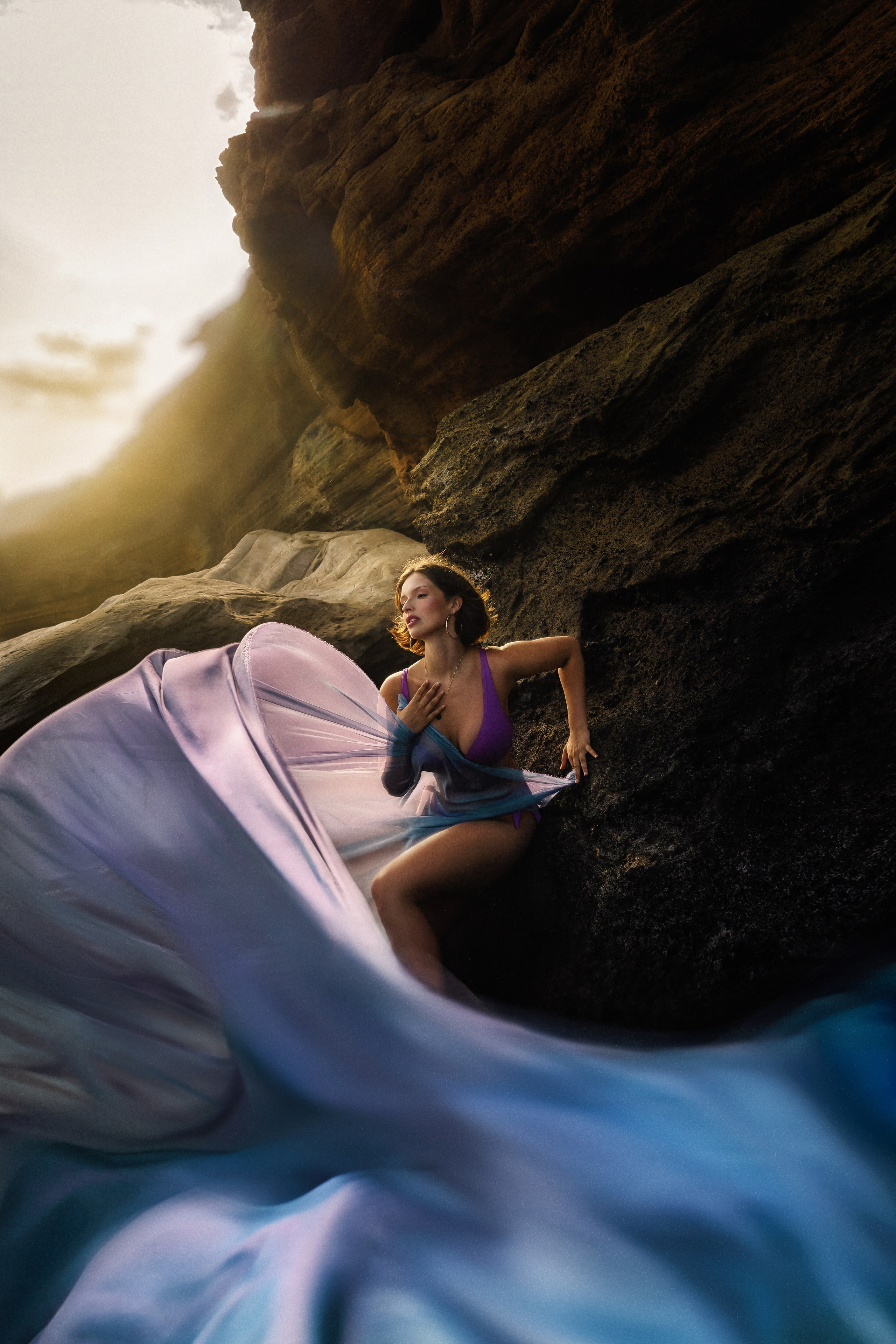 Silk (4 meters) 10€. Professional photography in Tenerife Tania Bonnet