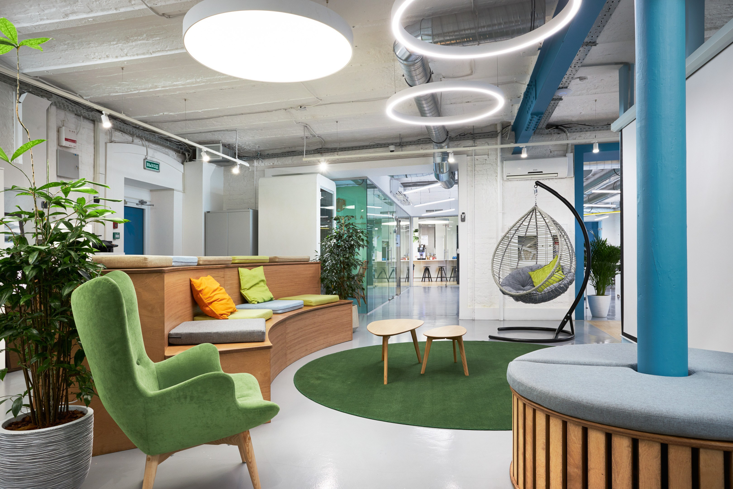 Modern style office meeting room interior - photographer Andrey Dunin