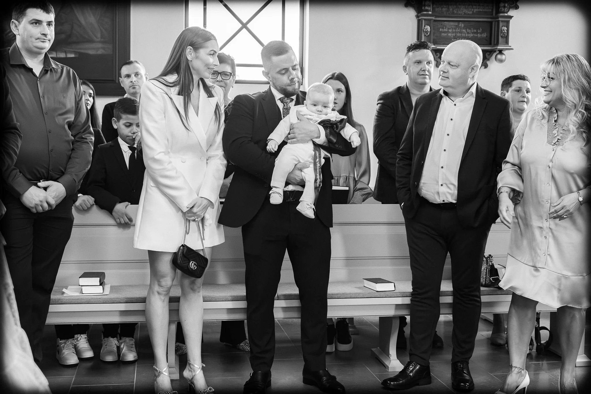 Milas' baptism — Tarm Church. AlexEvents | Wedding and Baptism Photographer & Videographer in Denmark and Germany