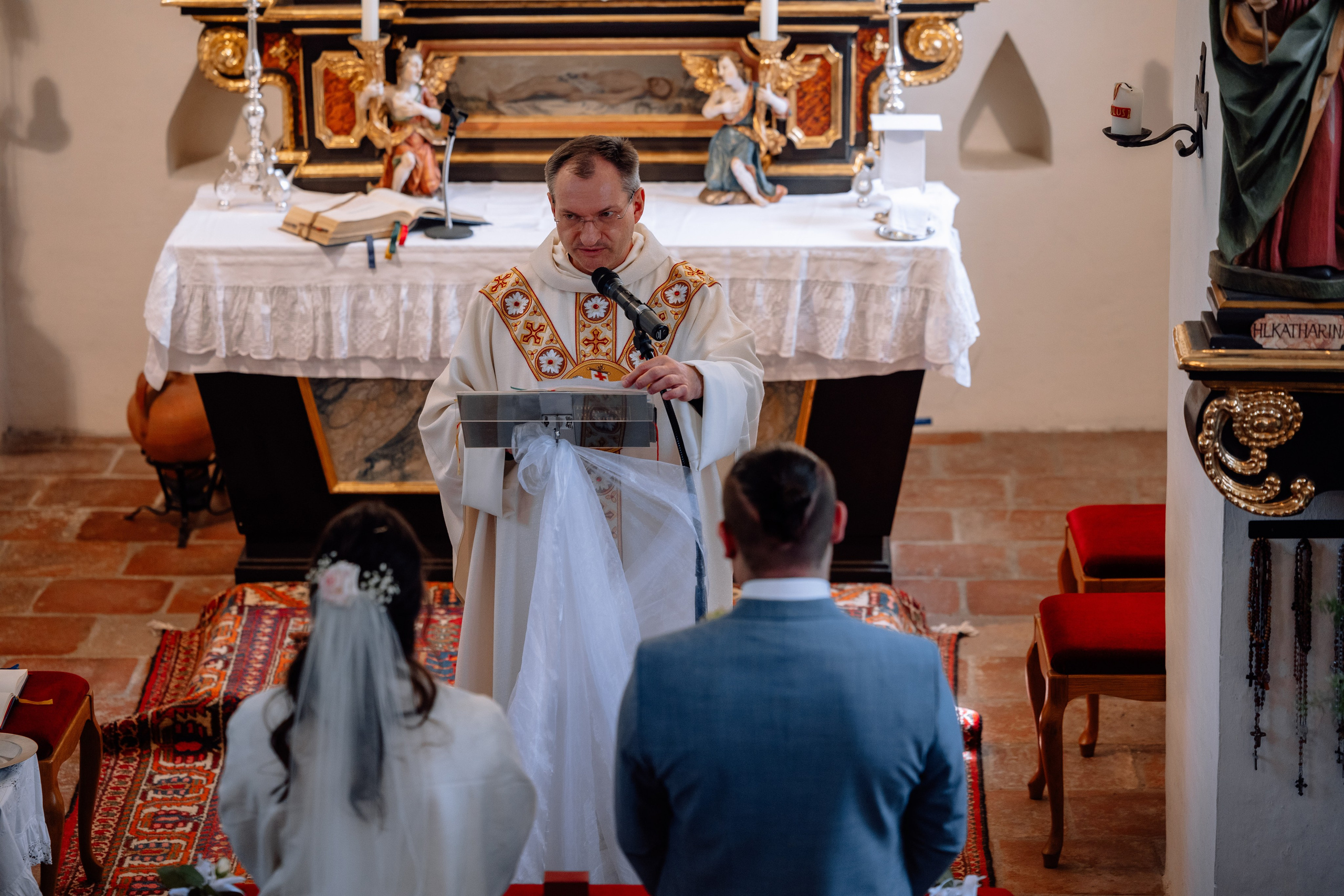 Trauung und Taufe: Heilig-Kreuz-Kirche. Hochzeitsfotograf München Taufe Familienfotograf Tanja Mauke