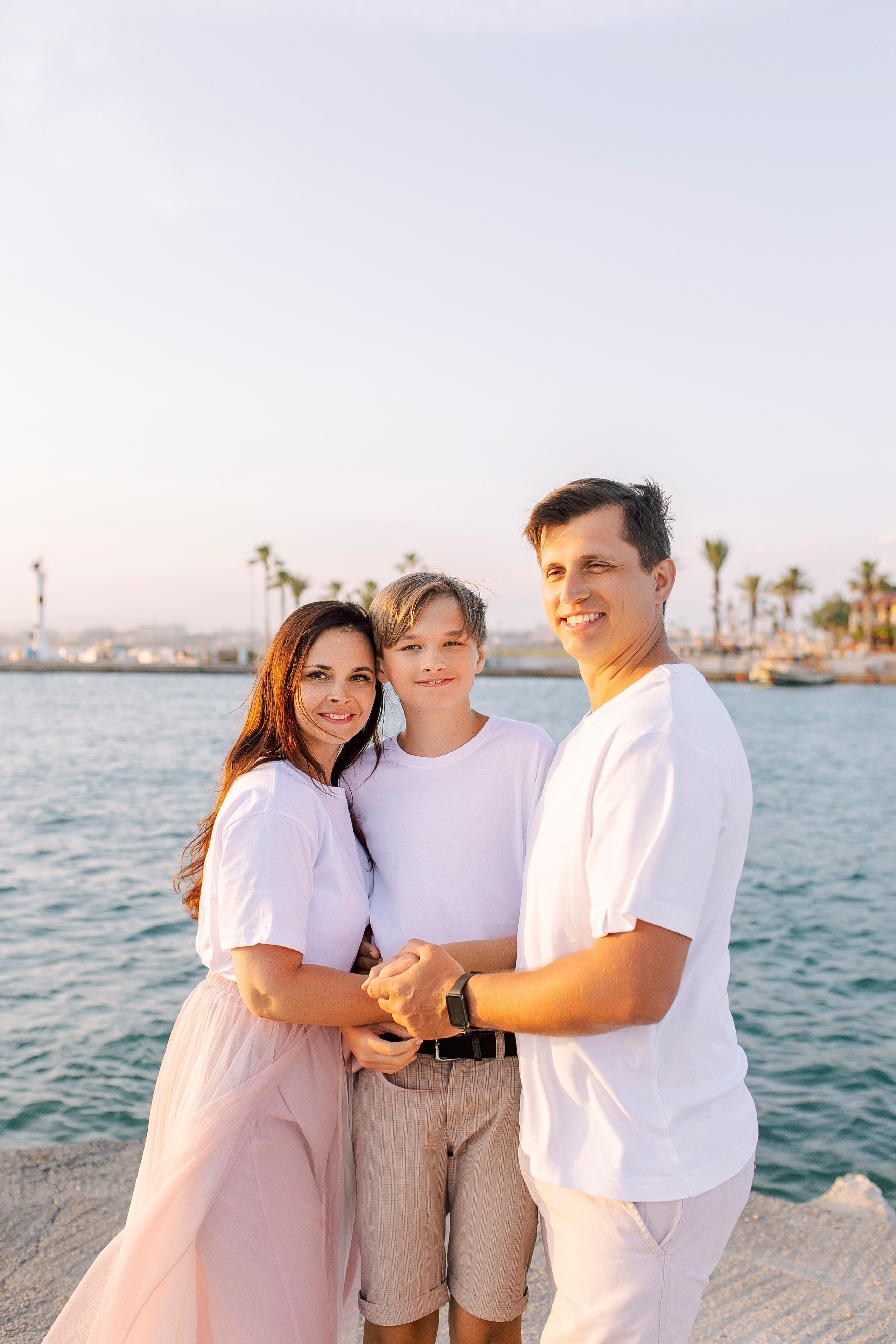 Colorful Family Walk in Side | Lifestyle Photography. Professional Photographer in Alanya, Side, Belek, Antalya. Turkiye
