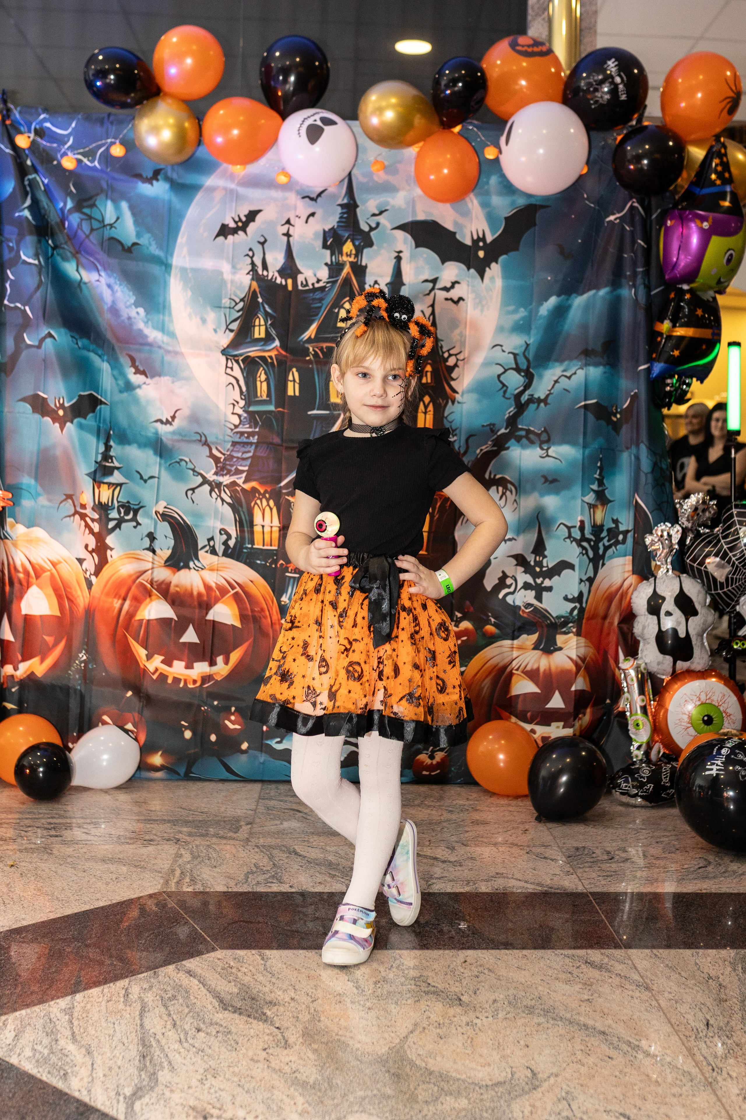 Leo dance studio Helloween 2025. Семейный и детский фотограф в Варшаве Мила Бобровская
