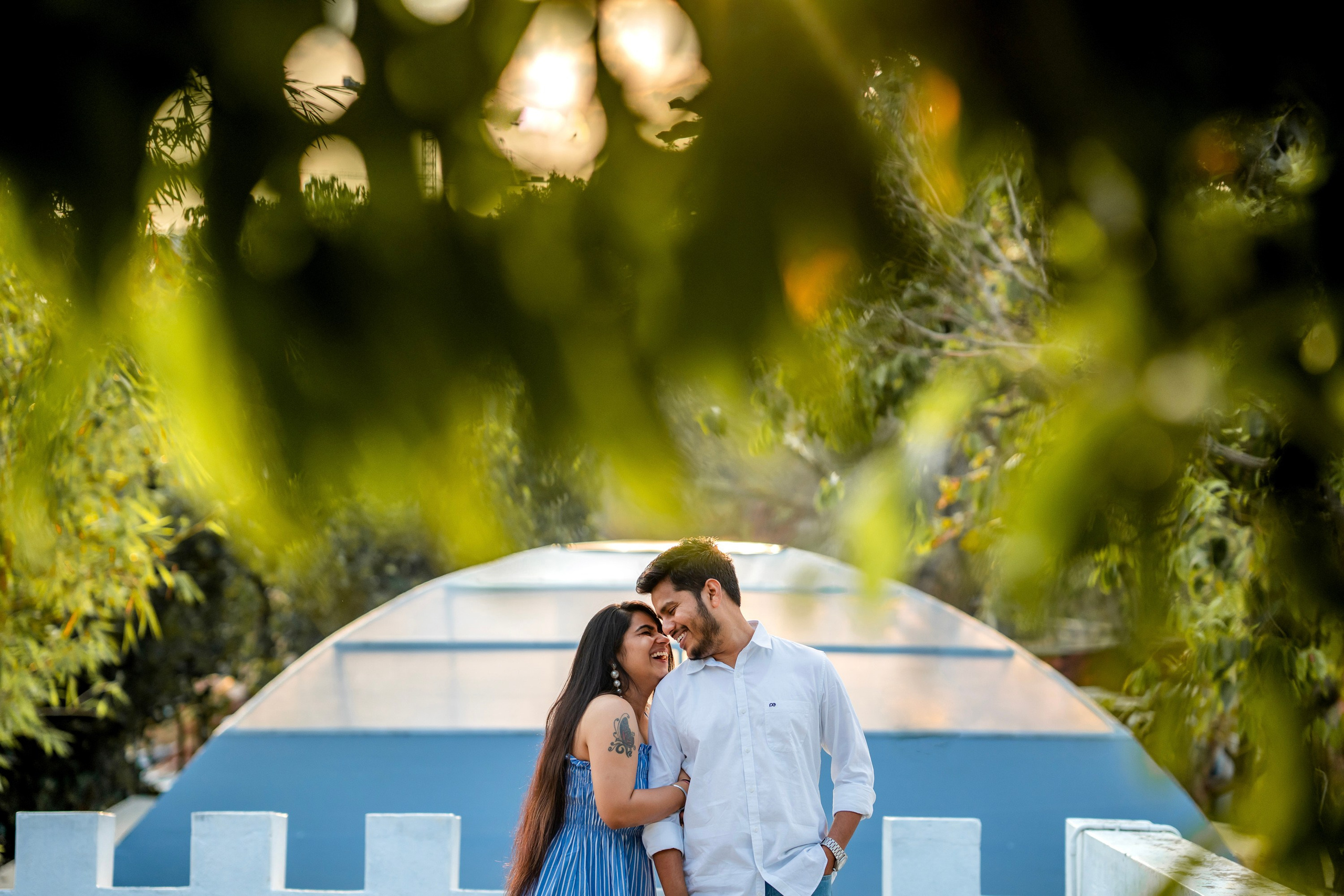 Prakriti & Ayush, Pre-Wedding Shoot at Shibravyi Courtyard, Bangalore | Truly Yours
