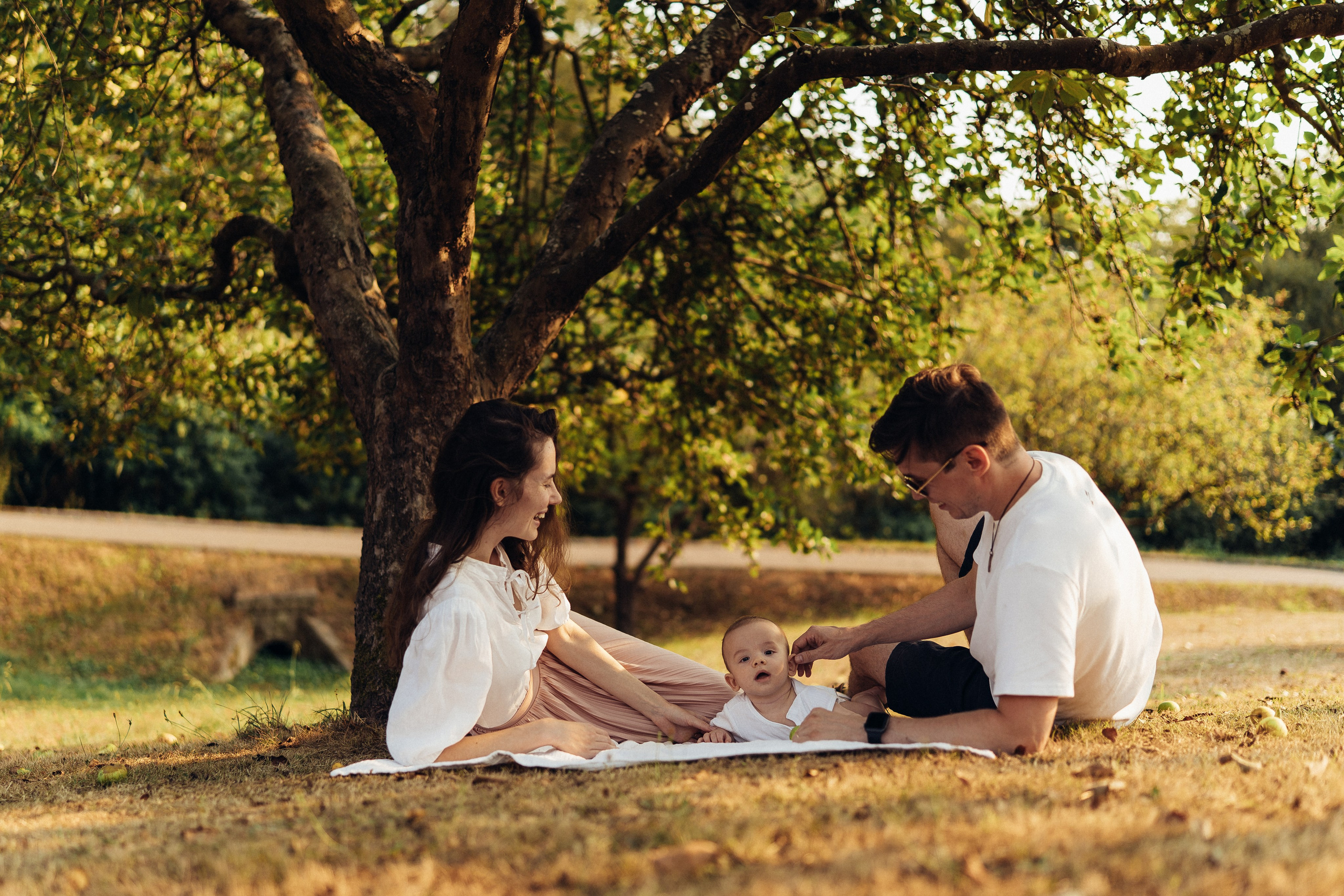 Волшебный закат с семьей. Family photographer in Oviedo — Yana Razina