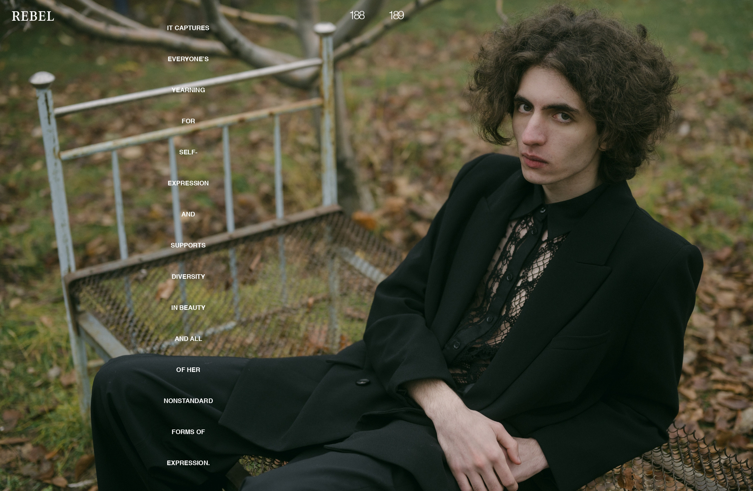 Discovering our masculinity & femininity / Rebel Magazine, March 2022. Home