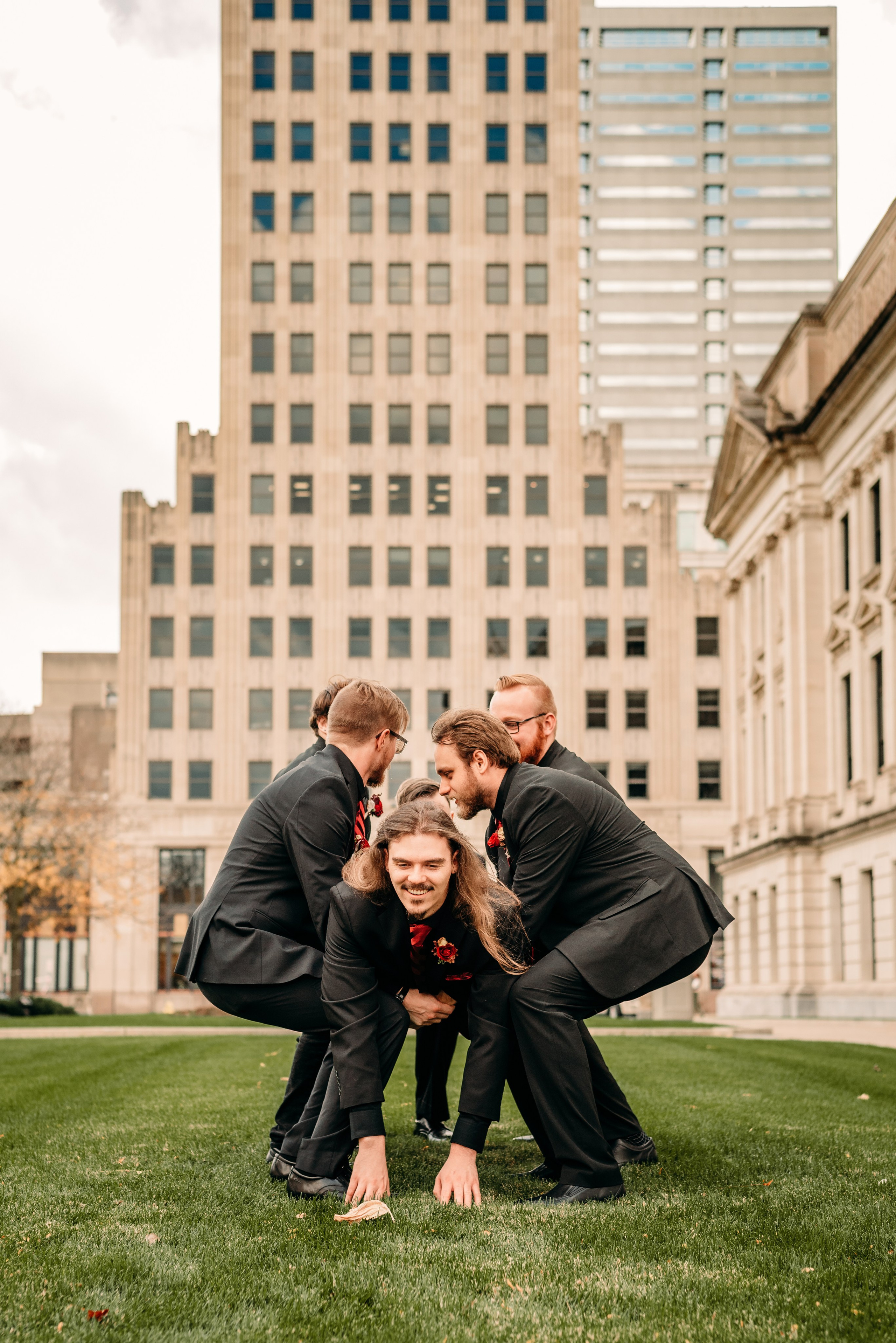 Bold & Dramatic Wedding at The Paper Mill on The Landing | Fort Wayne Wedding Photographer. Alexandria Danielle Photography | Fort Wayne & Indianapolis Wedding Photographer
