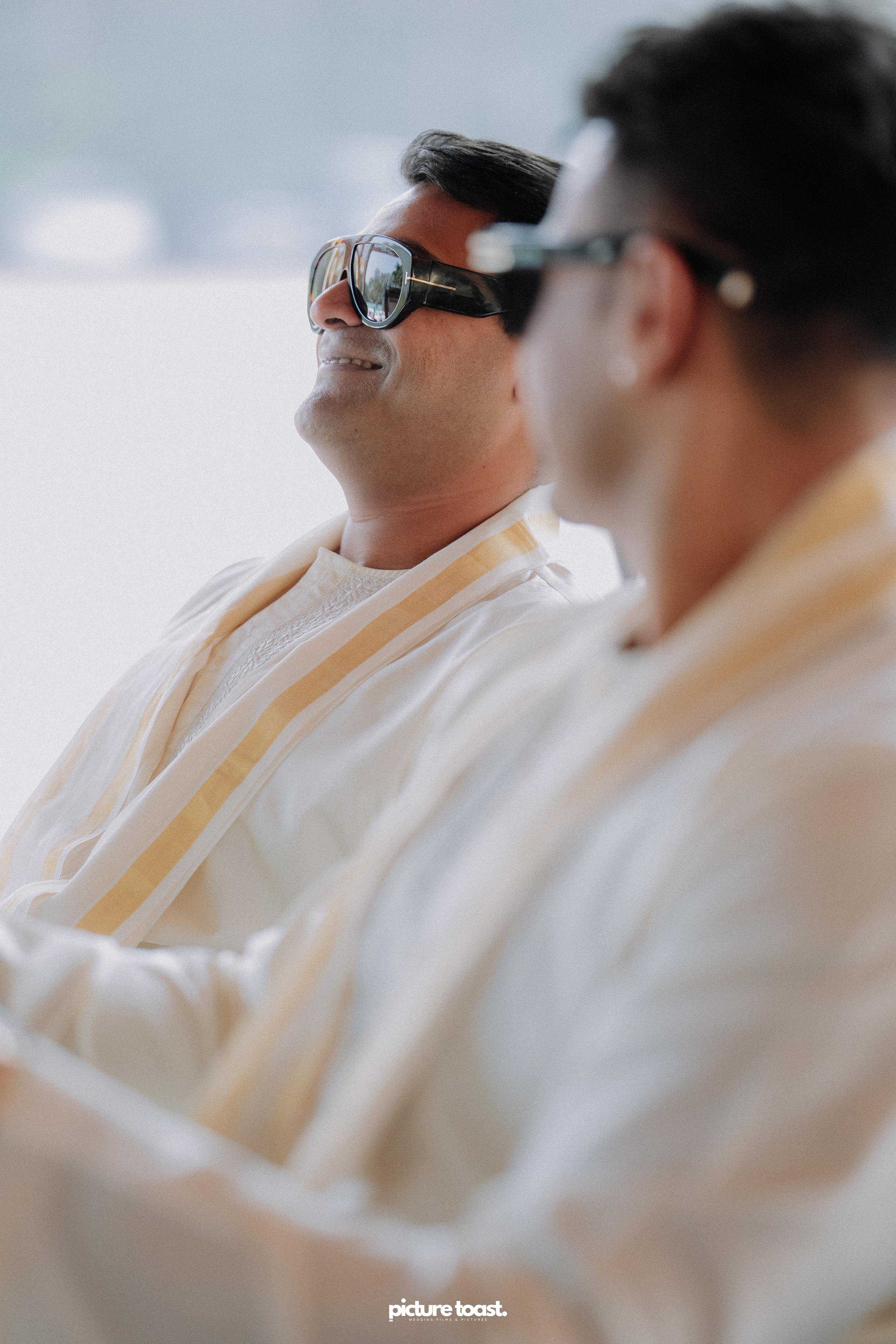 Blessing of Rajiv & Aashna. Fine art Wedding Photographers in India & Canada