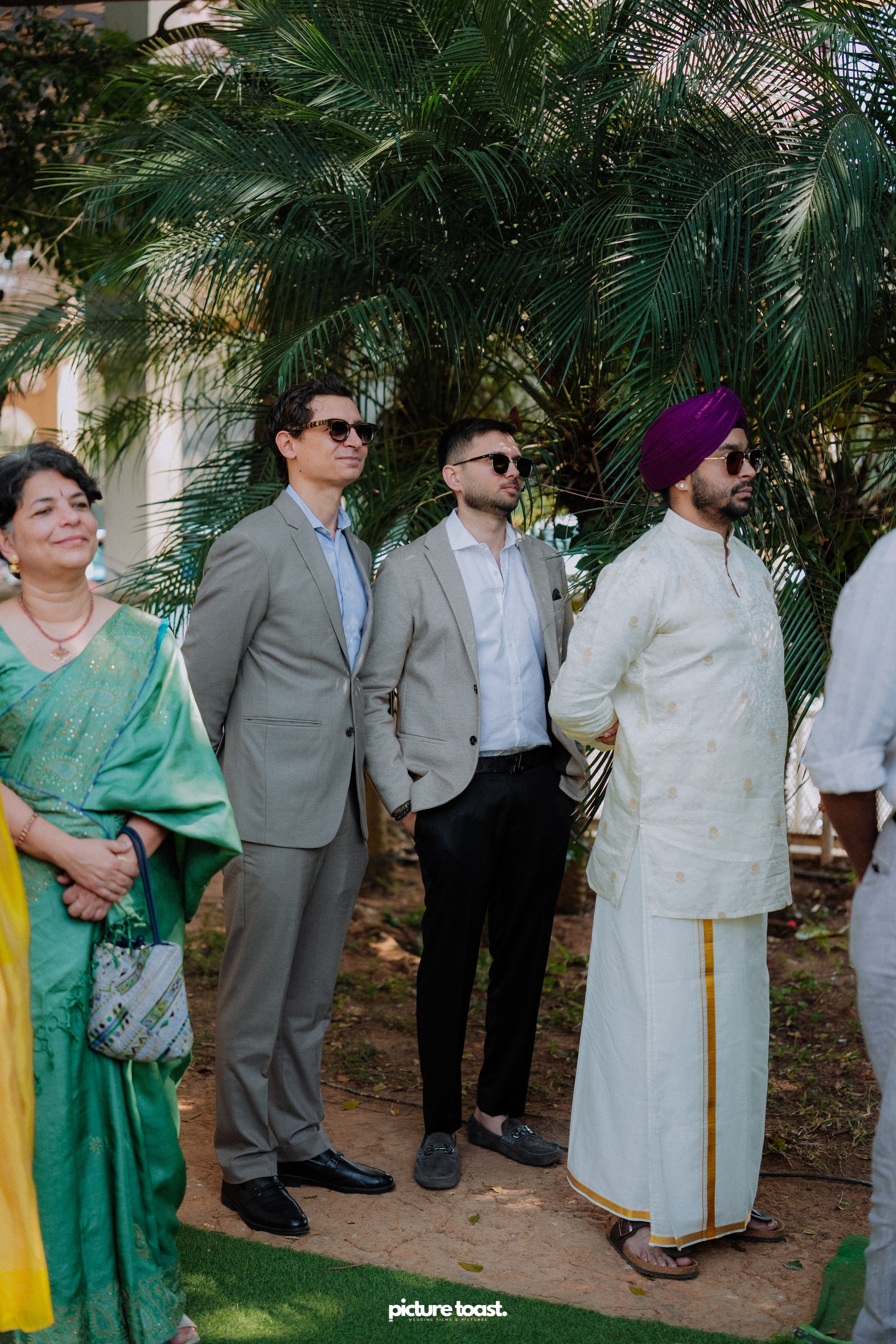 Blessing of Rajiv & Aashna. Fine art Wedding Photographers in India & Canada