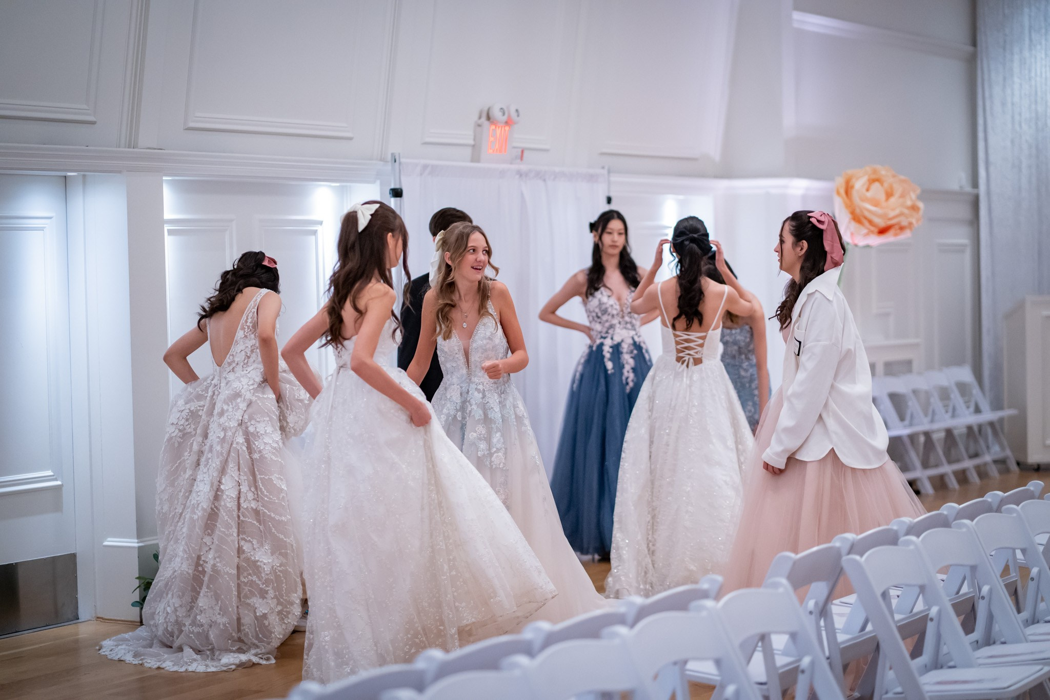 The blooms BTS. Vancouver Kids Photographer