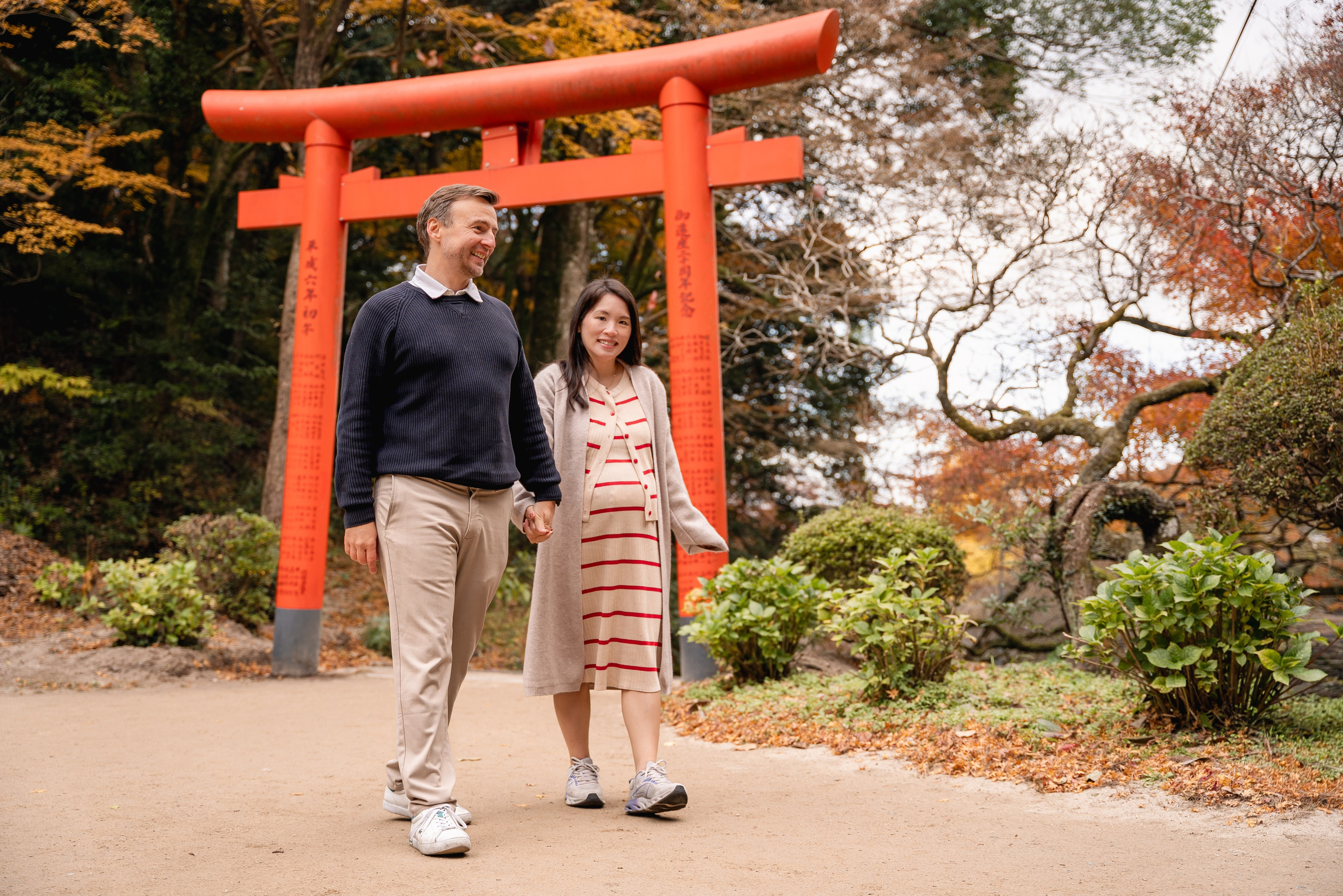 Autumn Photoshoot in Dazaifu | Traditional Japan Portraits | Fukuoka Photographer. Portrait Photographer in Fukuoka, Japan | Alina Nazarova