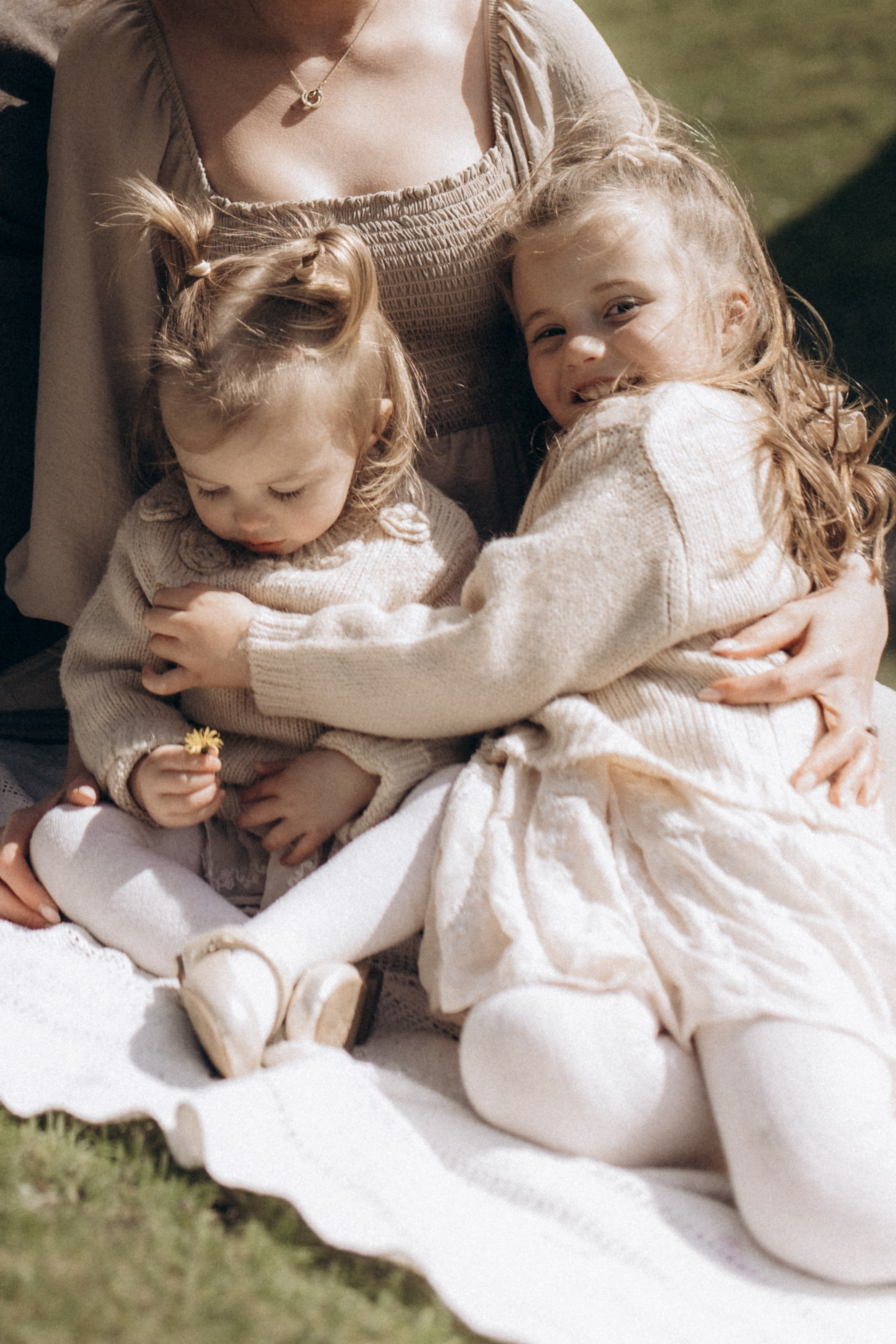 The family of Callum and Emily. Wedding and Portrait Photographer Evie Moon