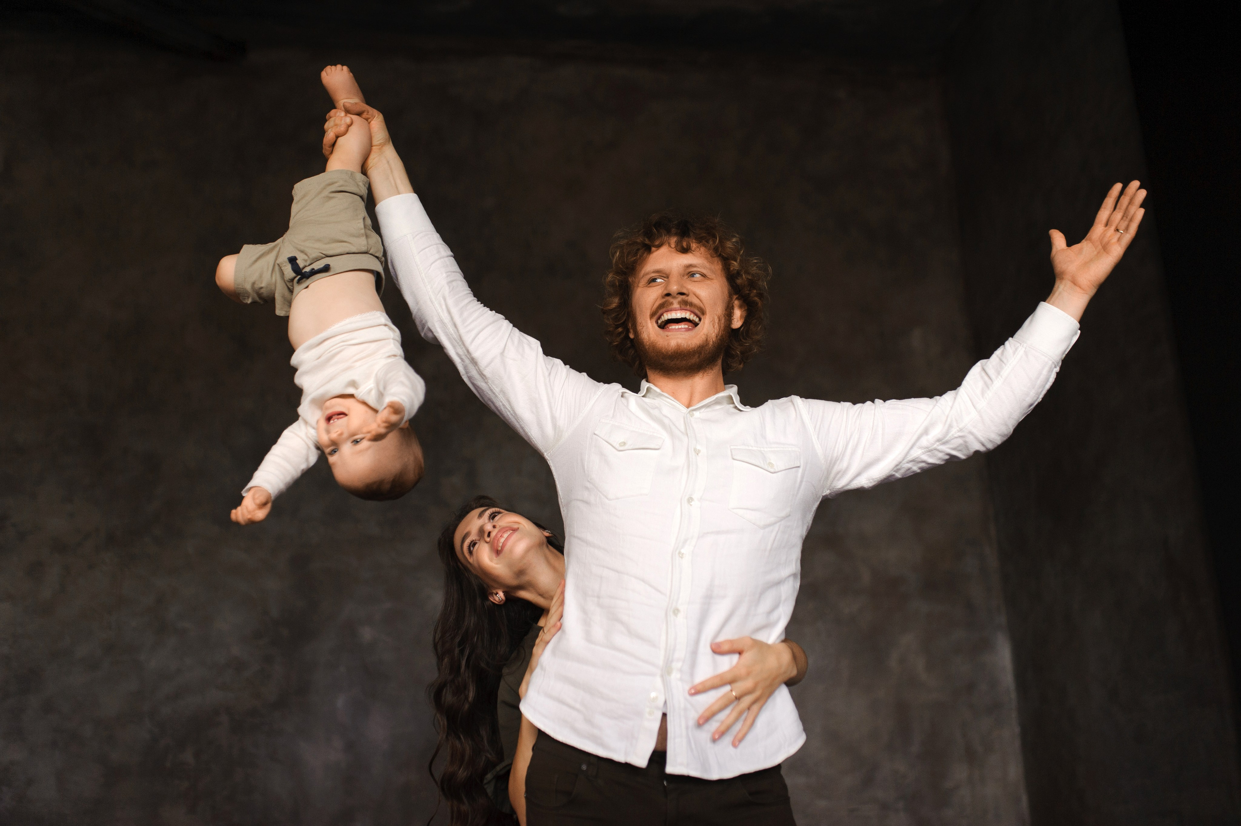 Olga & Kirill & Simeon. Familien- und Hochzeitsfotografin. Ich arbeite in Koblenz und Rheinlan