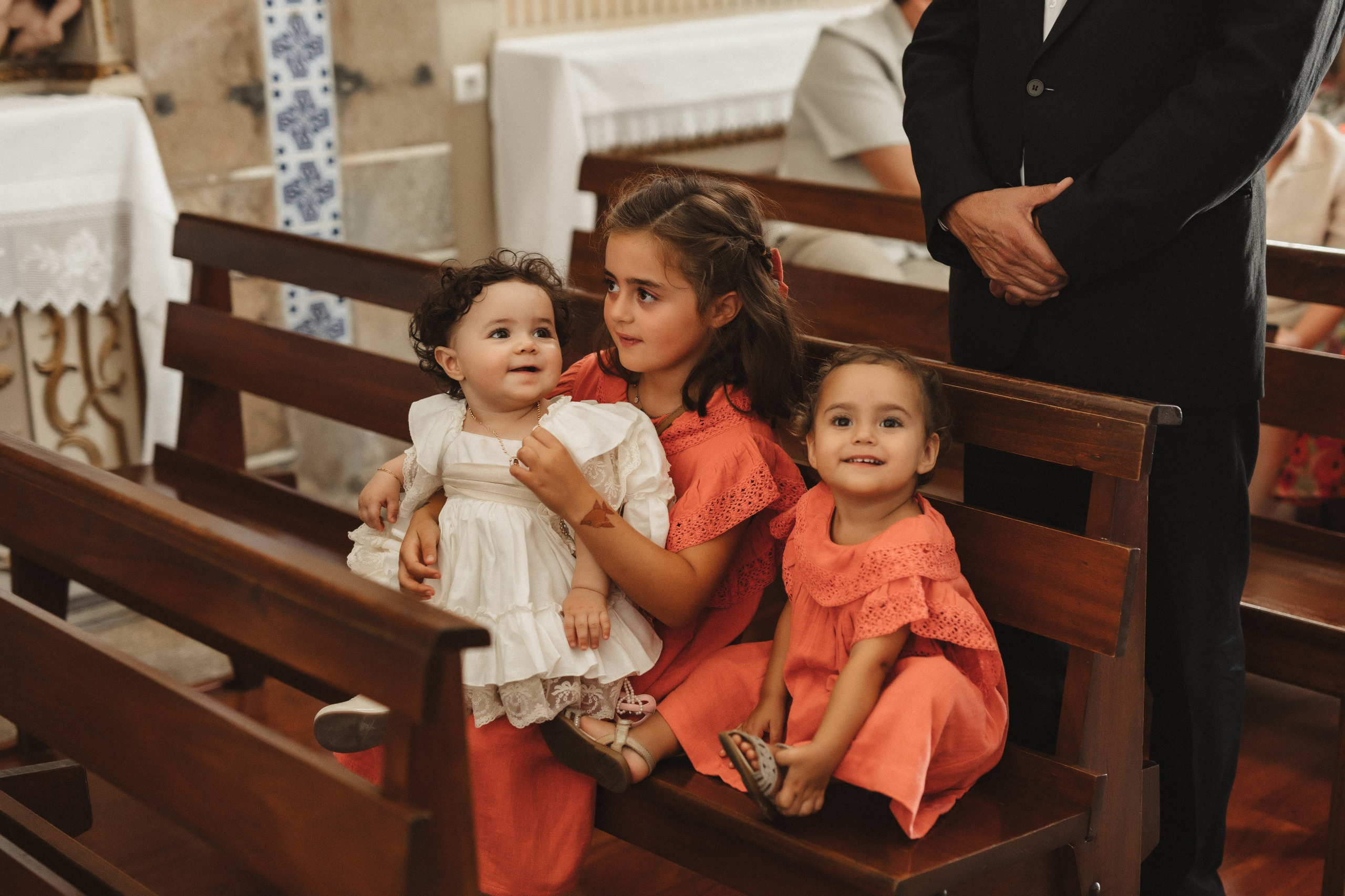 Batizado da Sara. Fotógrafa de Casamentos e Família em Braga — Alexandra Mieres Photography